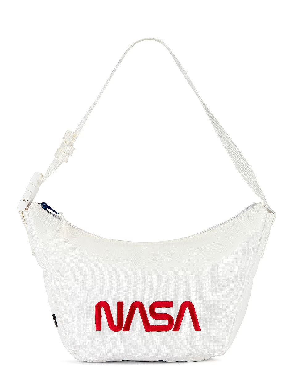 image of Balenciaga Oc11Z0124 Size: Os Space Sling Bag In White, Men's