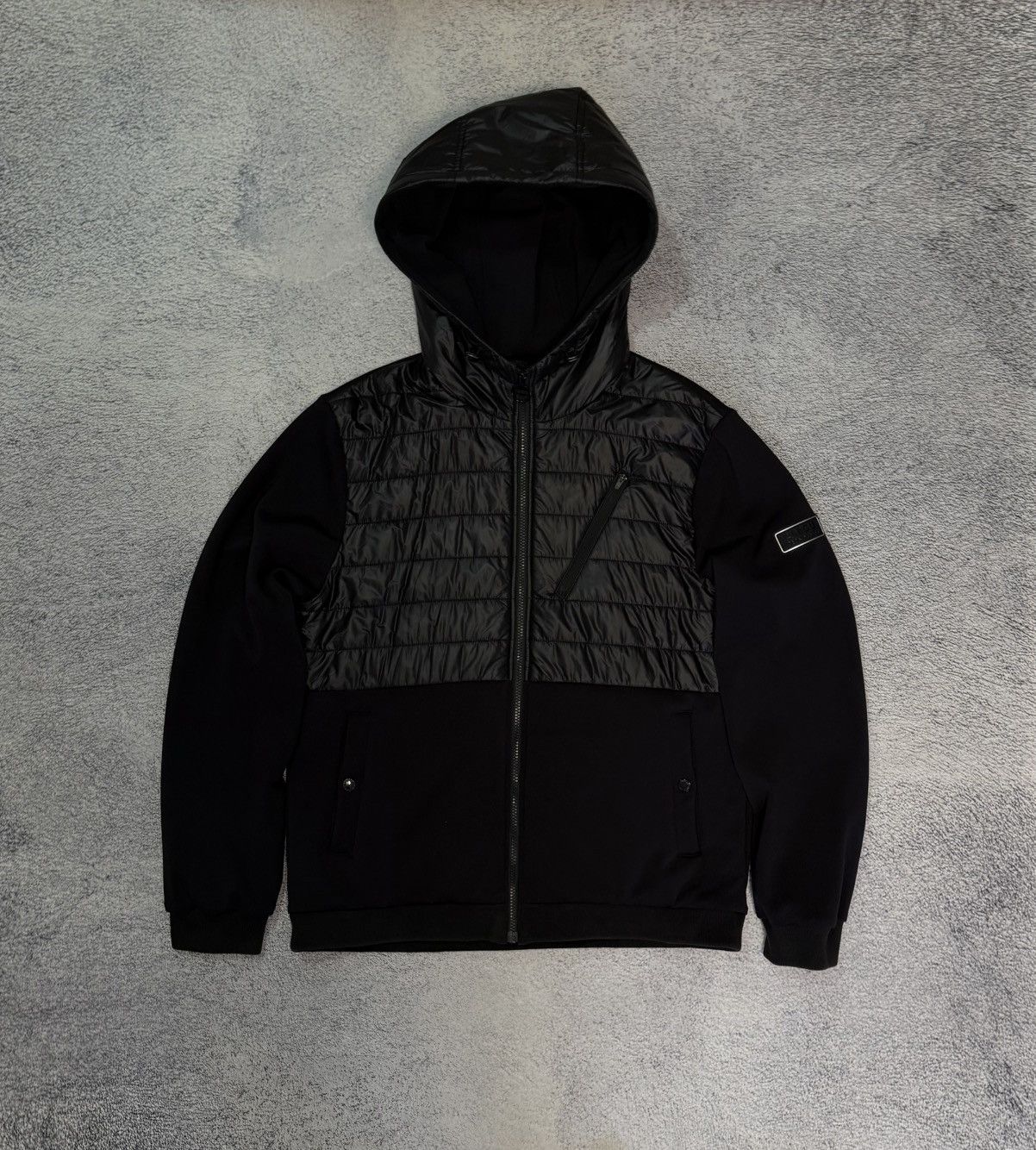 Barbour Barbour International RIC Hoodie Hybrid Jacket L Motorcycle Size US L / EU 52-54 / 3 - 4 Thumbnail