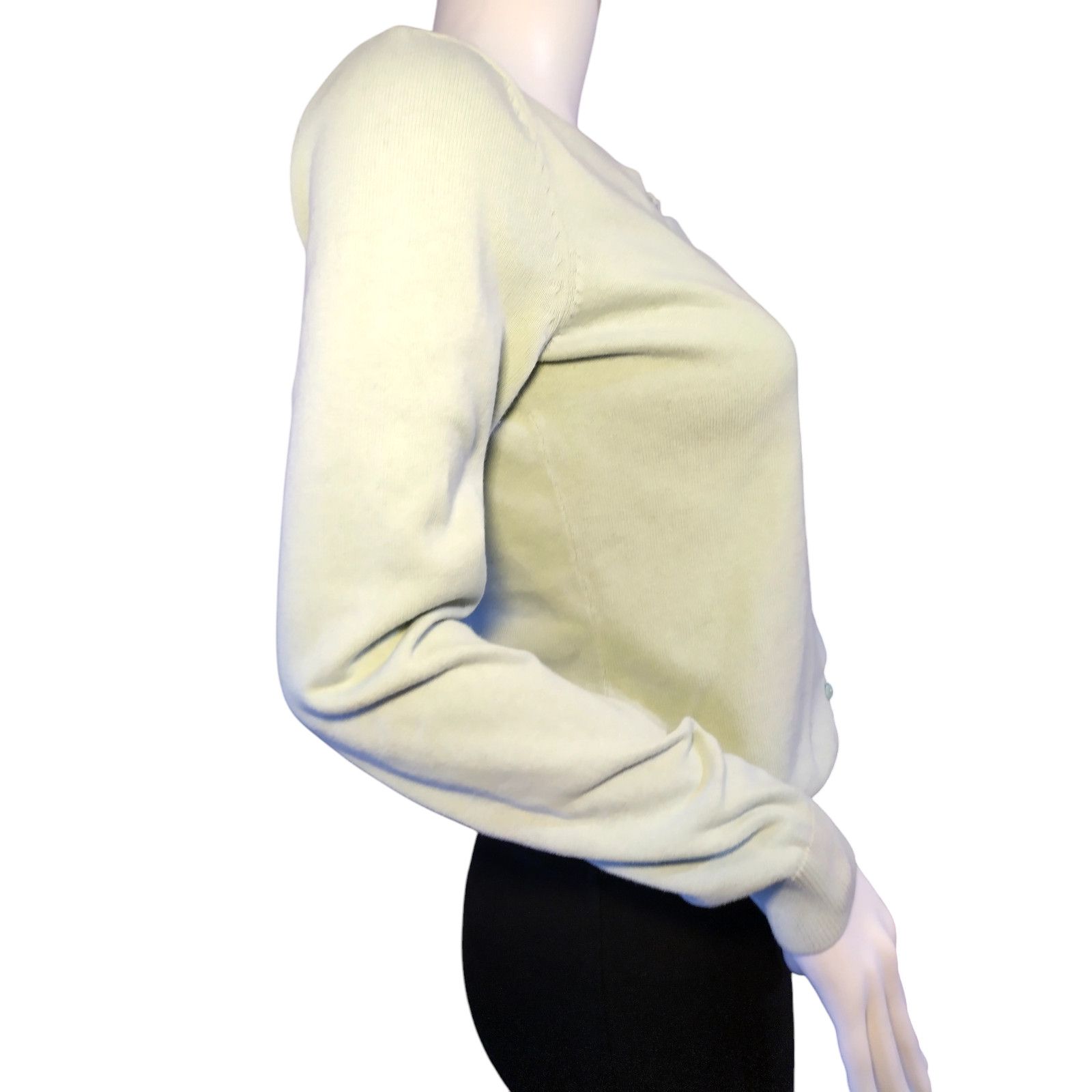 H&M H&M Womens Crew neck Ribbed Knit Cardigan Sweater Sz Small Size S / US 4 / IT 40 - 5 Thumbnail