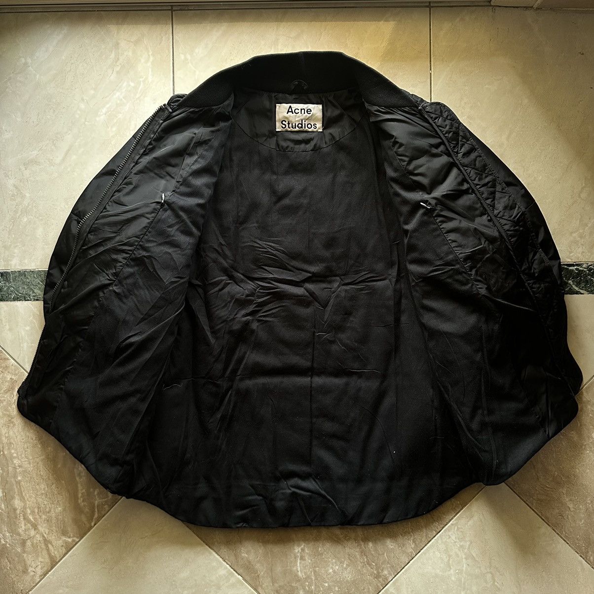 Acne Studios Acne Studios Slim Puffer Jacket – Black Size US M / EU 48-50 / 2 - 4 Thumbnail