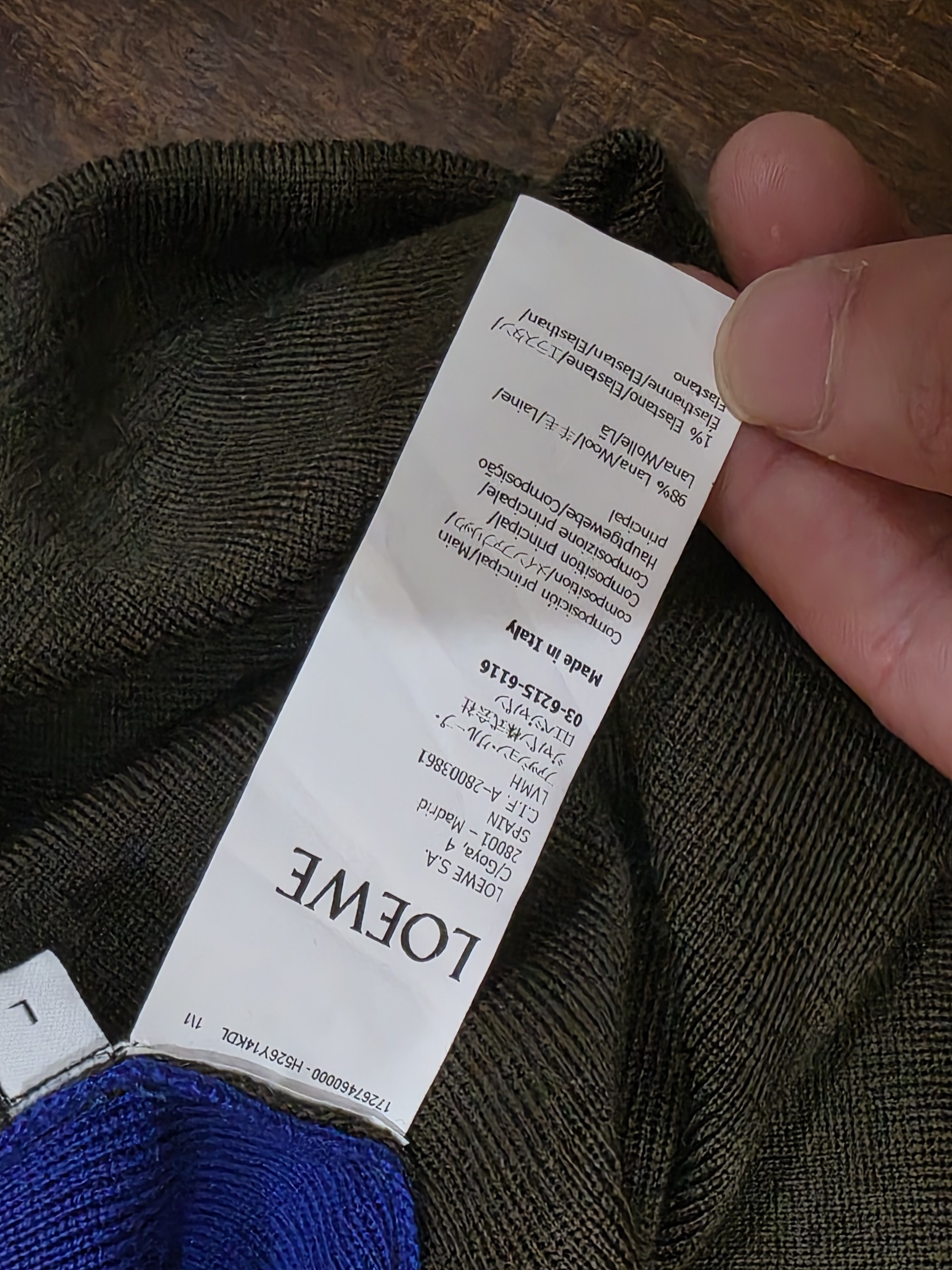Loewe Oversized Puzzle Sweater Size US L / EU 52-54 / 3 - 6 Thumbnail
