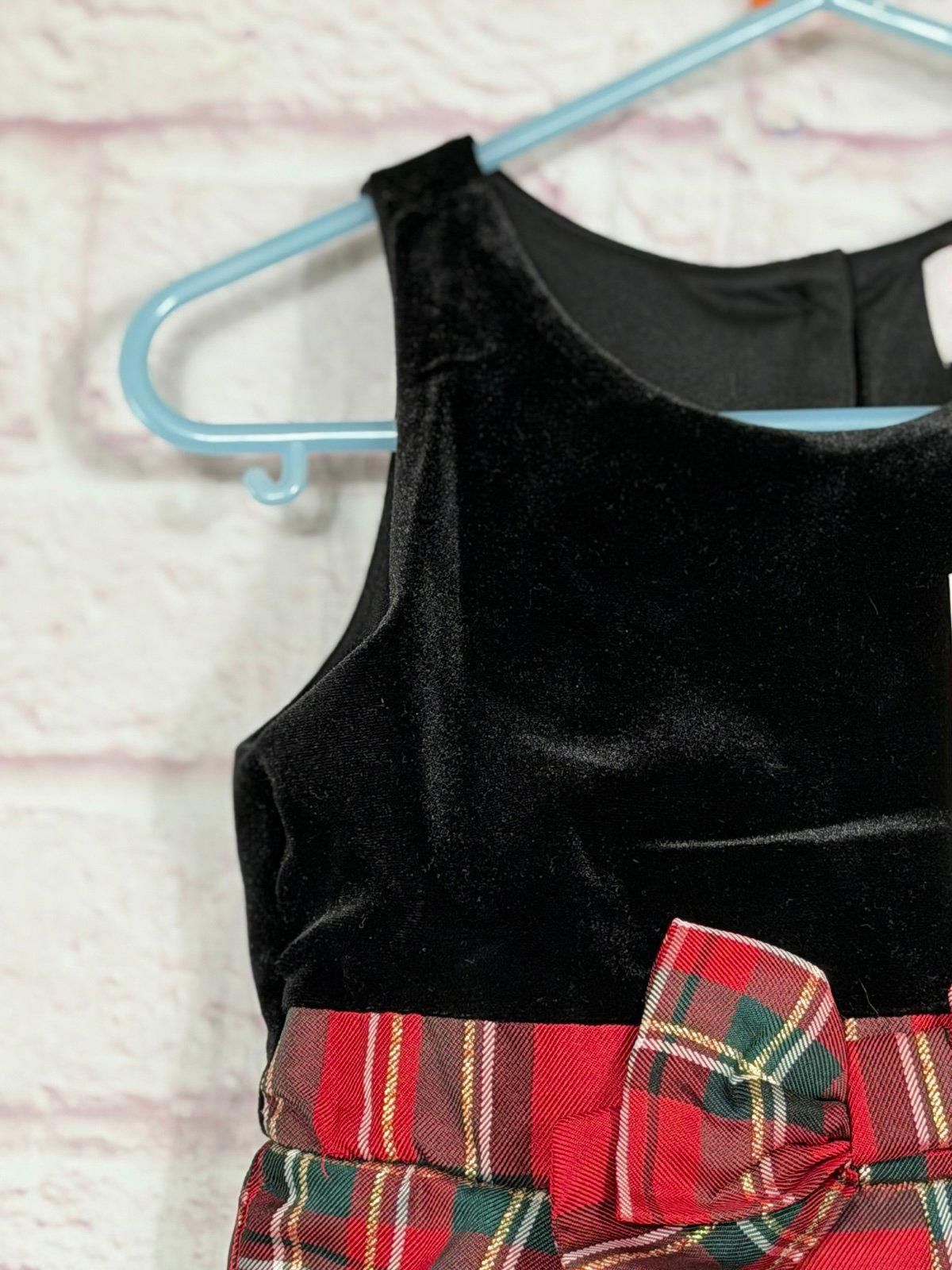 Other The Children's Place 2T Plaid Holiday Dress NWT Size ONE SIZE - 4 Thumbnail