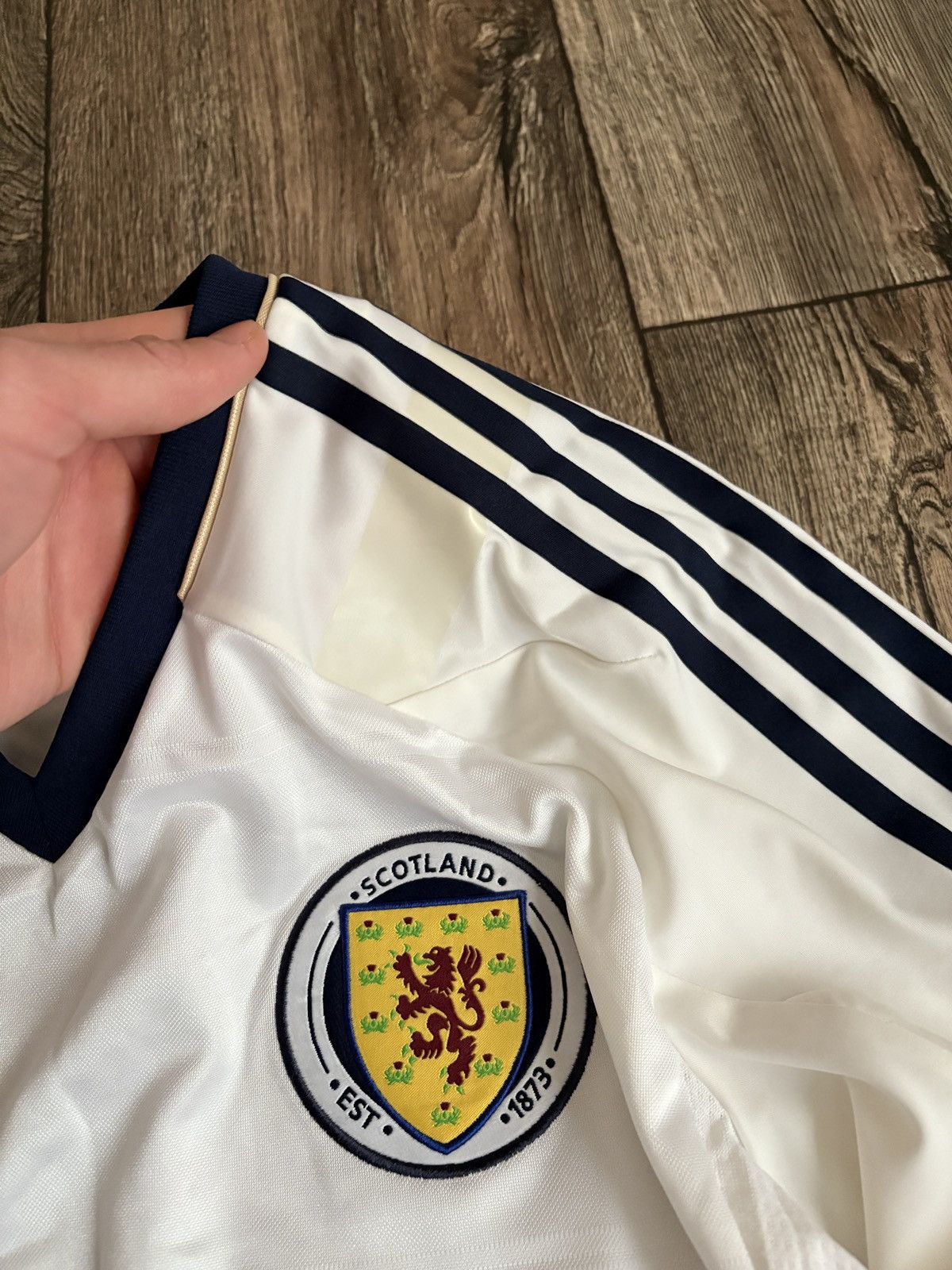 Adidas Rare Vintage Adidas Scotland 2011/2012 Player Version Jersey Size US L / EU 52-54 / 3 - 6 Thumbnail