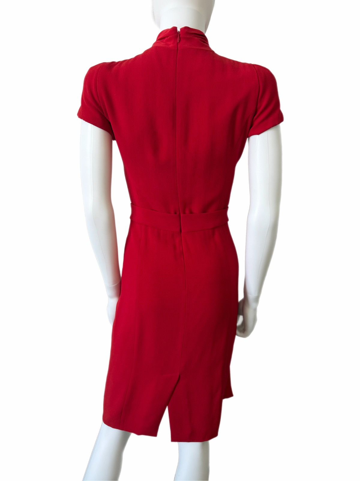 Moschino Moschino Cheap and Chic vintage red bow-neck dress Size S / US 4 / IT 40 - 5 Thumbnail
