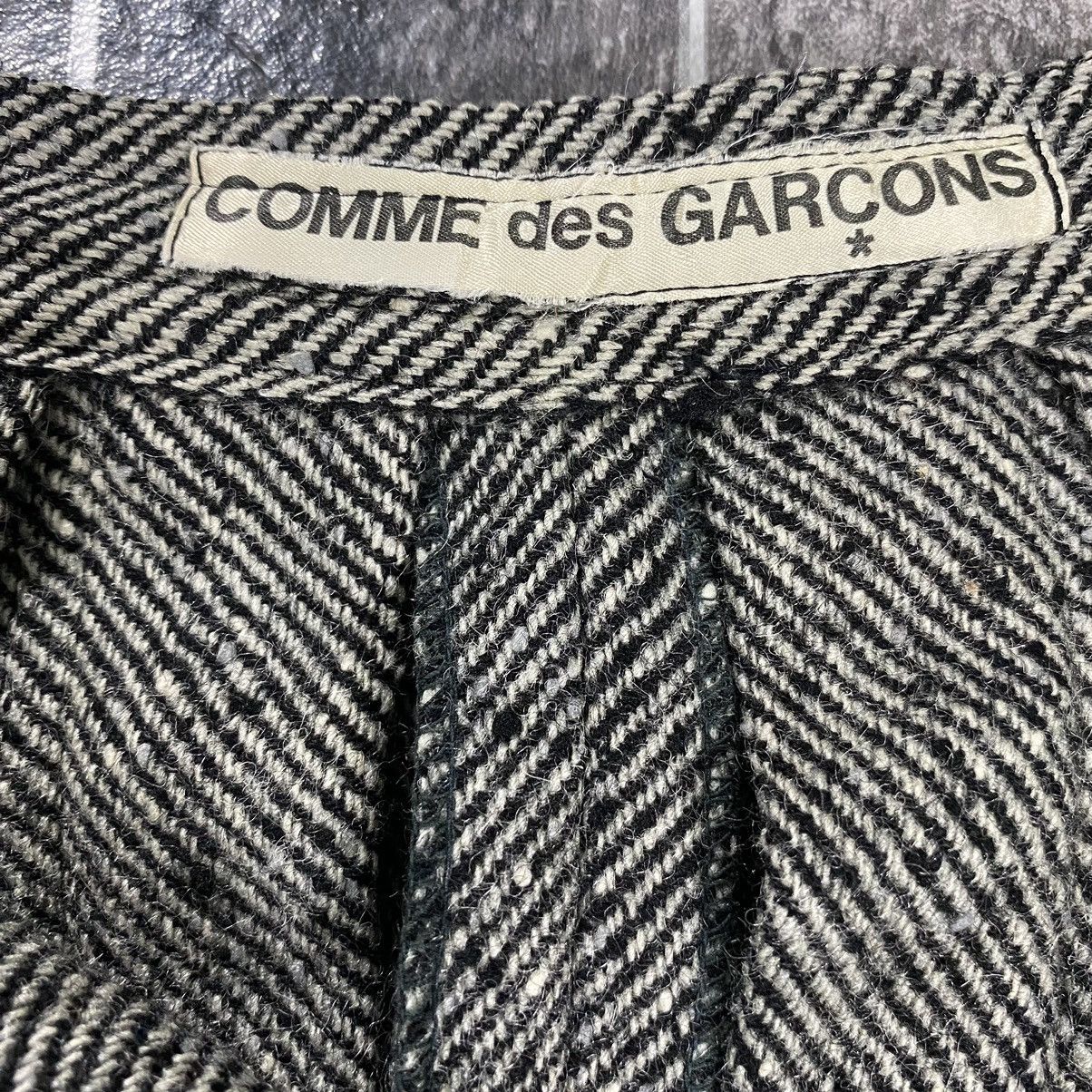Comme des Garcons × Junya Watanabe × Rei Kawakubo Vintage 1980’s Comme des Garçons Tweed Wide Pants Japanese Size 22" - 14 Thumbnail
