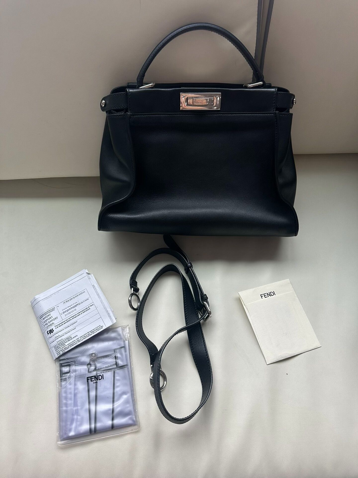 Fendi Fendi Peekaboo Limited Edition Handbag Size ONE SIZE - 1 Thumbnail