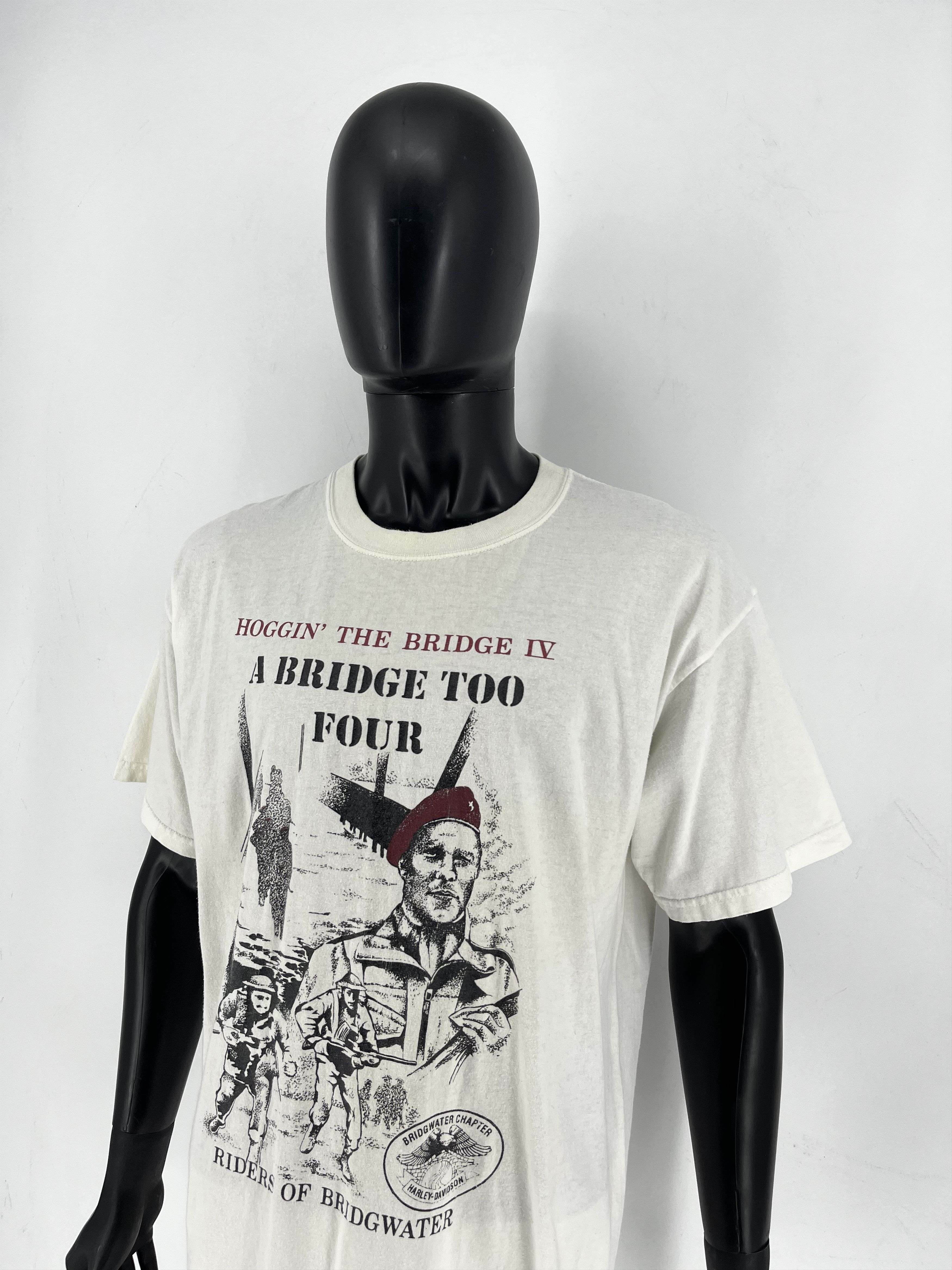 Harley Davidson RIDERS OF BRIDGEWATER "Hoggin' The Bridge IV" Biker Club Size US L / EU 52-54 / 3 - 4 Thumbnail