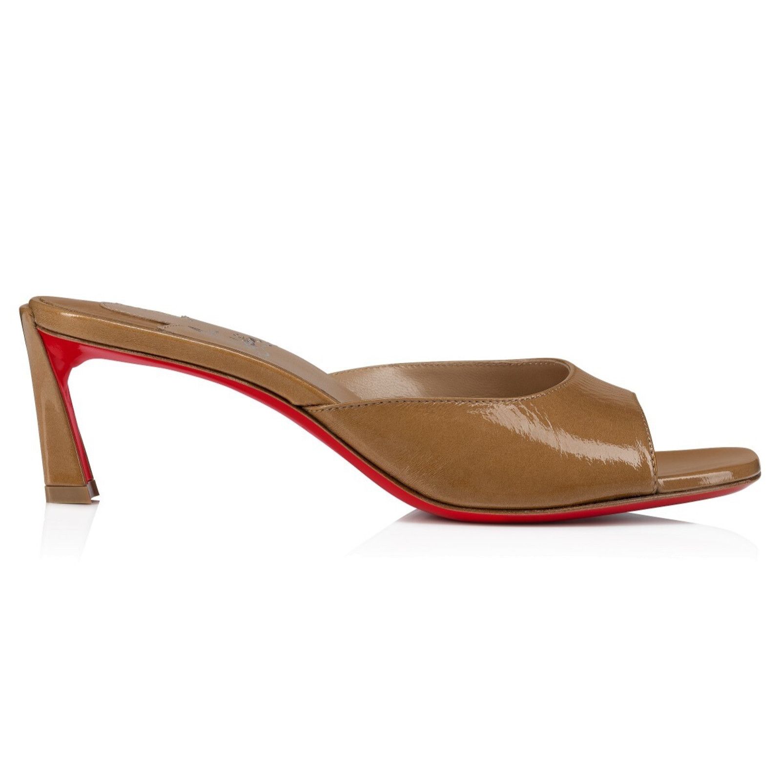 Christian Louboutin Christian Louboutin Condora Mule 55 Lionne Patent Backless Size US 8.5 / IT 38.5 - 3 Thumbnail