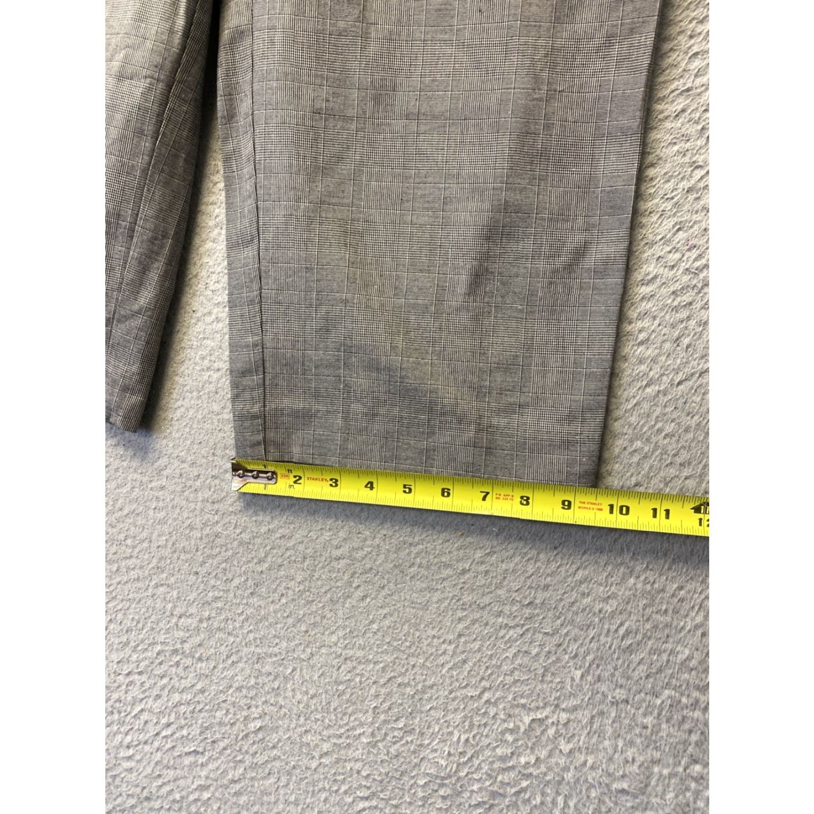 Gap Gap gray Capri pants size 8 pockets Cotton Glenn Plaid /160-20 Size 30" / US 8 / IT 44 - 5 Thumbnail