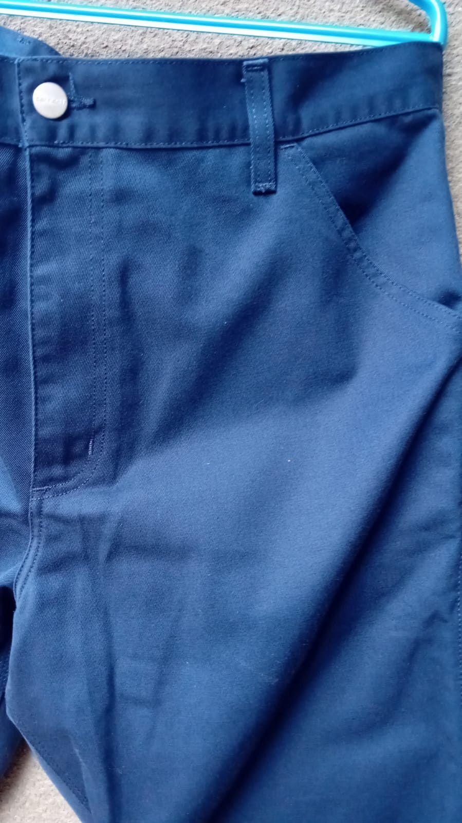 Carhartt Wip Carhartt WIP Simple Pant Blue sz 33x34 Size US 33 - 6 Thumbnail