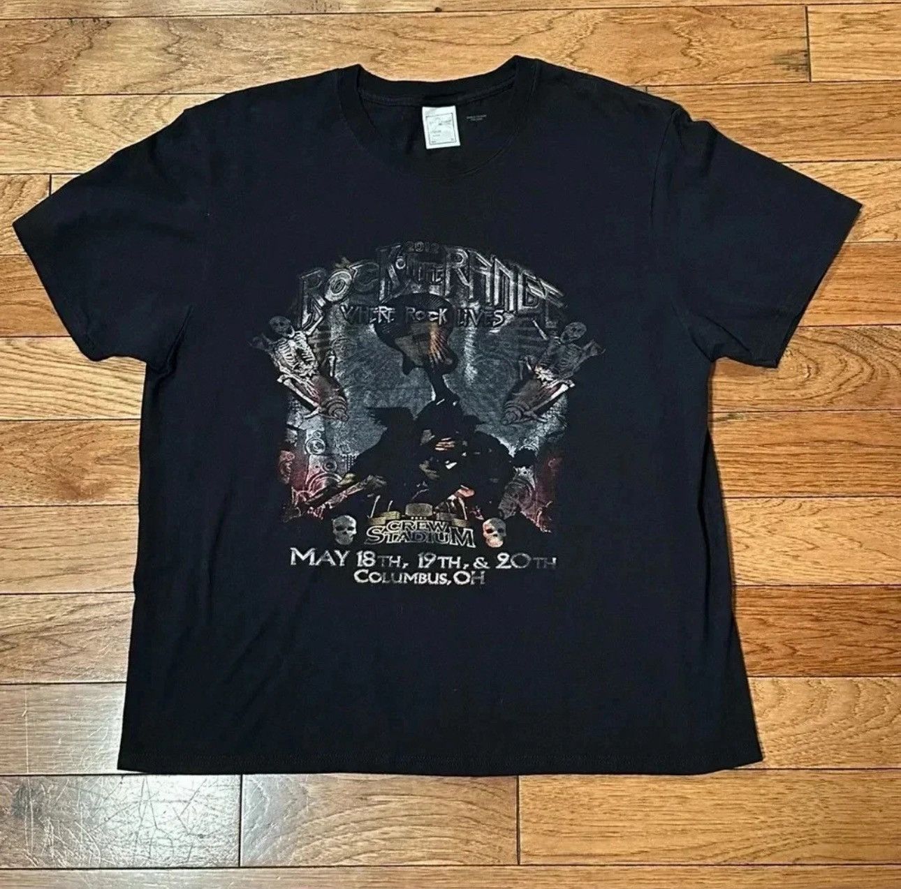 Other Rock on the Range 2012 Concert T Rob Zombe Marilyn Manson Size US XL / EU 56 / 4 - 3 Thumbnail