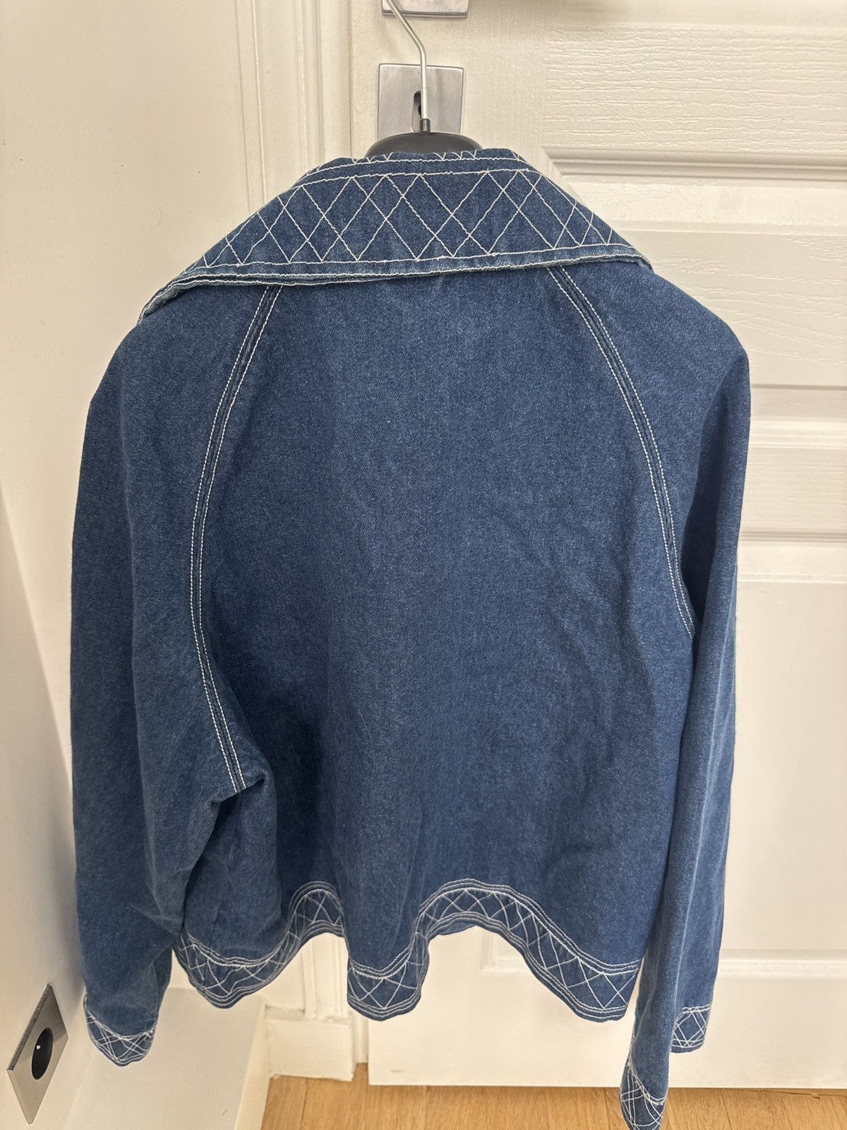 Bode Brand new bode denim jacket size small Size US S / EU 44-46 / 1 - 2 Thumbnail