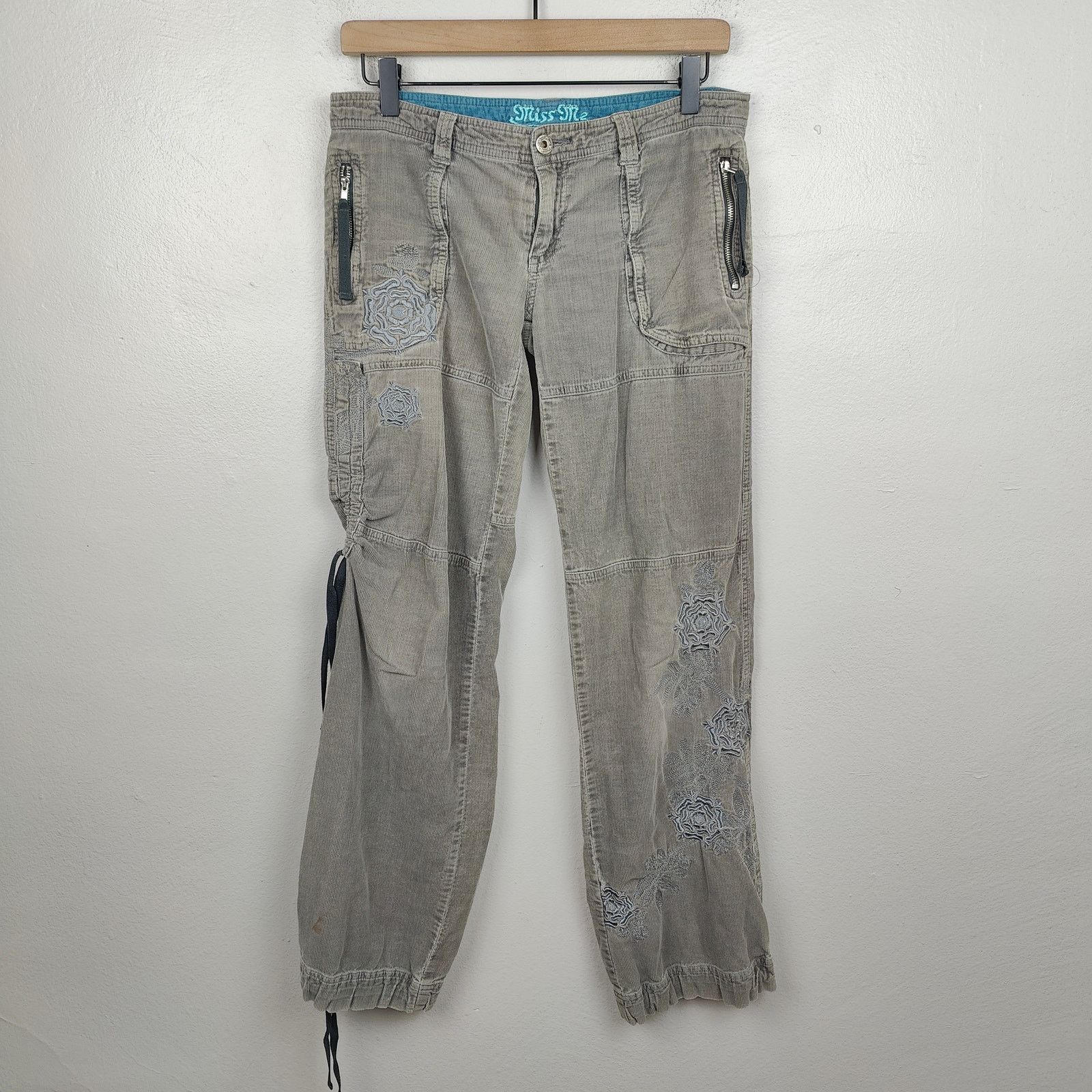 Other Vintage Y2K Miss Me Corduroy Rave Pants Womens Small Size 27" / US 4 / IT 40 - 1 Thumbnail