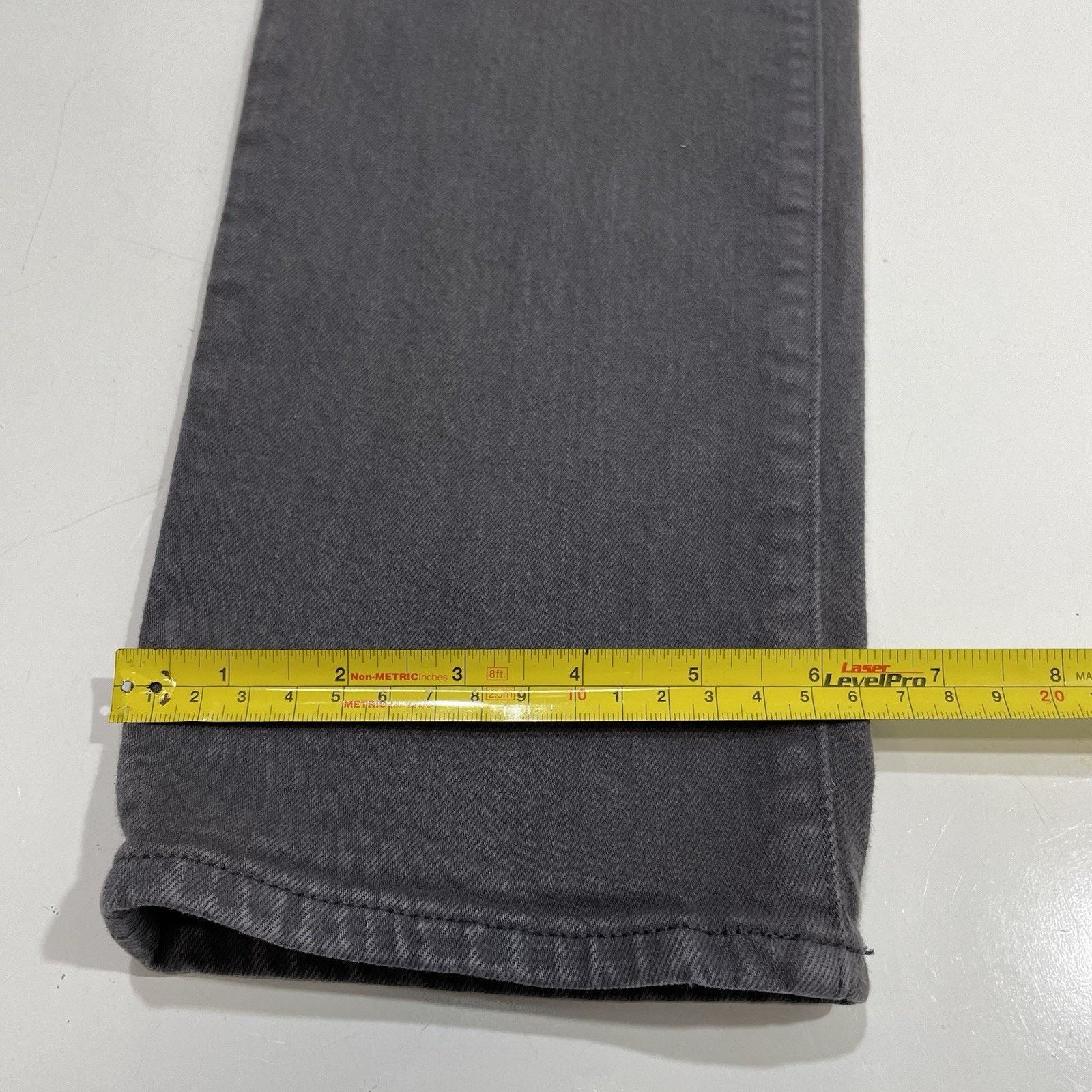 Madewell Madewell Jeans Men’s 31x30 Slim Fit Straight Leg Gray Denim Size US 31 - 2 Thumbnail