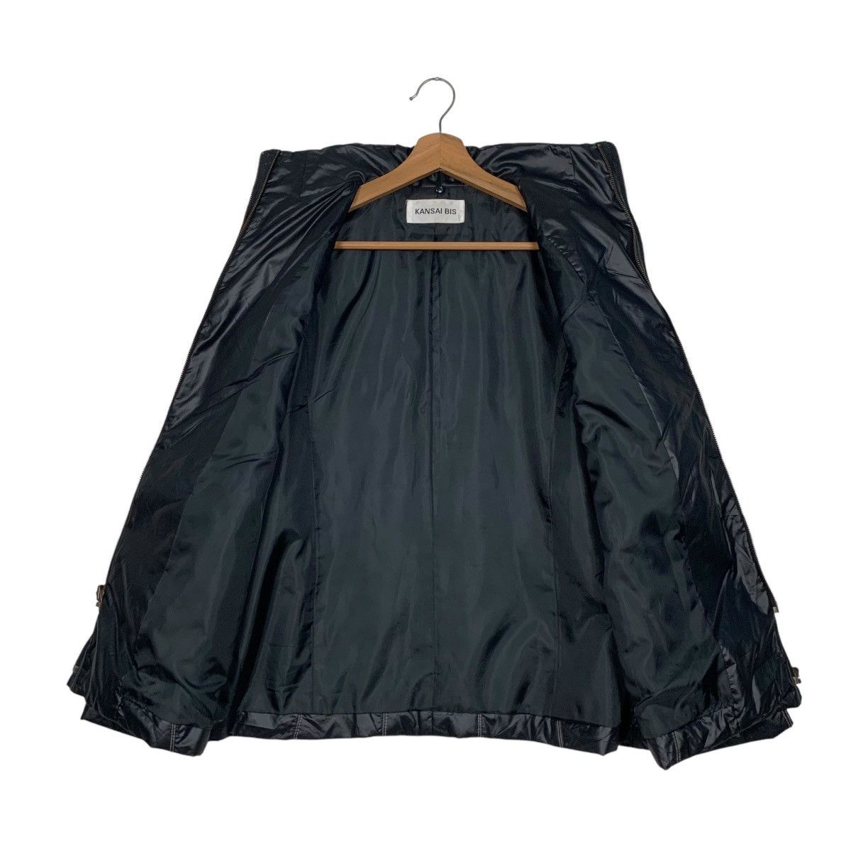 Kansai Yamamoto KANSAI BIS Stand Collar Avant Garde Puffer Jacket #2803-C126 Size M / US 6-8 / IT 42-44 - 11 Thumbnail
