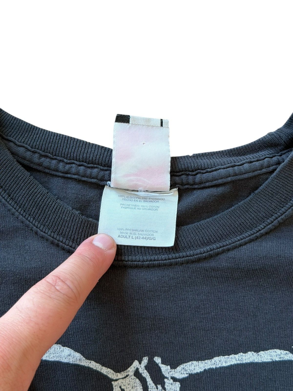 Band Tees *RARE* 2005 00s Y2K CHASER DANZIG METAL SKULL FADED TEE BAND Size US L / EU 52-54 / 3 - 4 Thumbnail