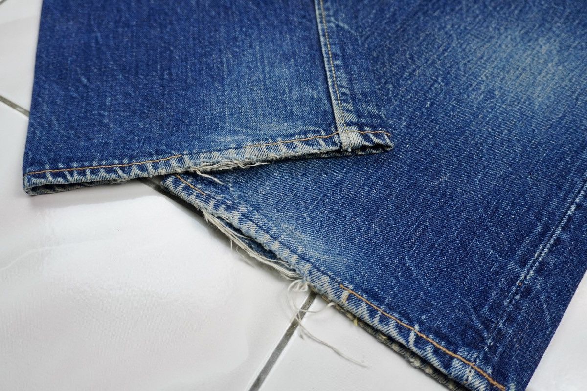 Denime × Japanese Brand × Vintage Vintage DENIME selvedge distressed jeans japanese brand Size US 30 / EU 46 - 13 Thumbnail