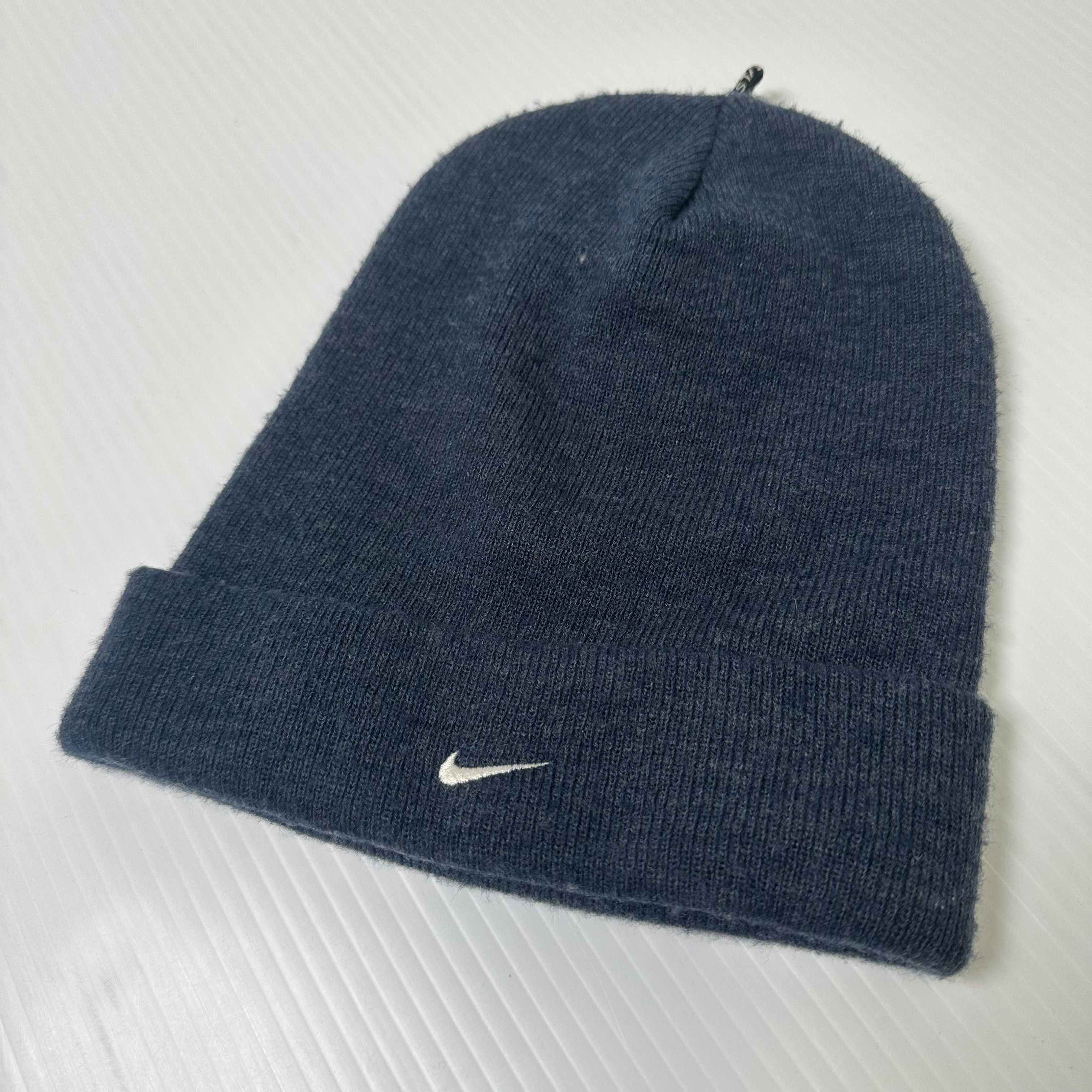 Nike Vintage Nike Mini Swoosh Beanie Size ONE SIZE - 2 Thumbnail