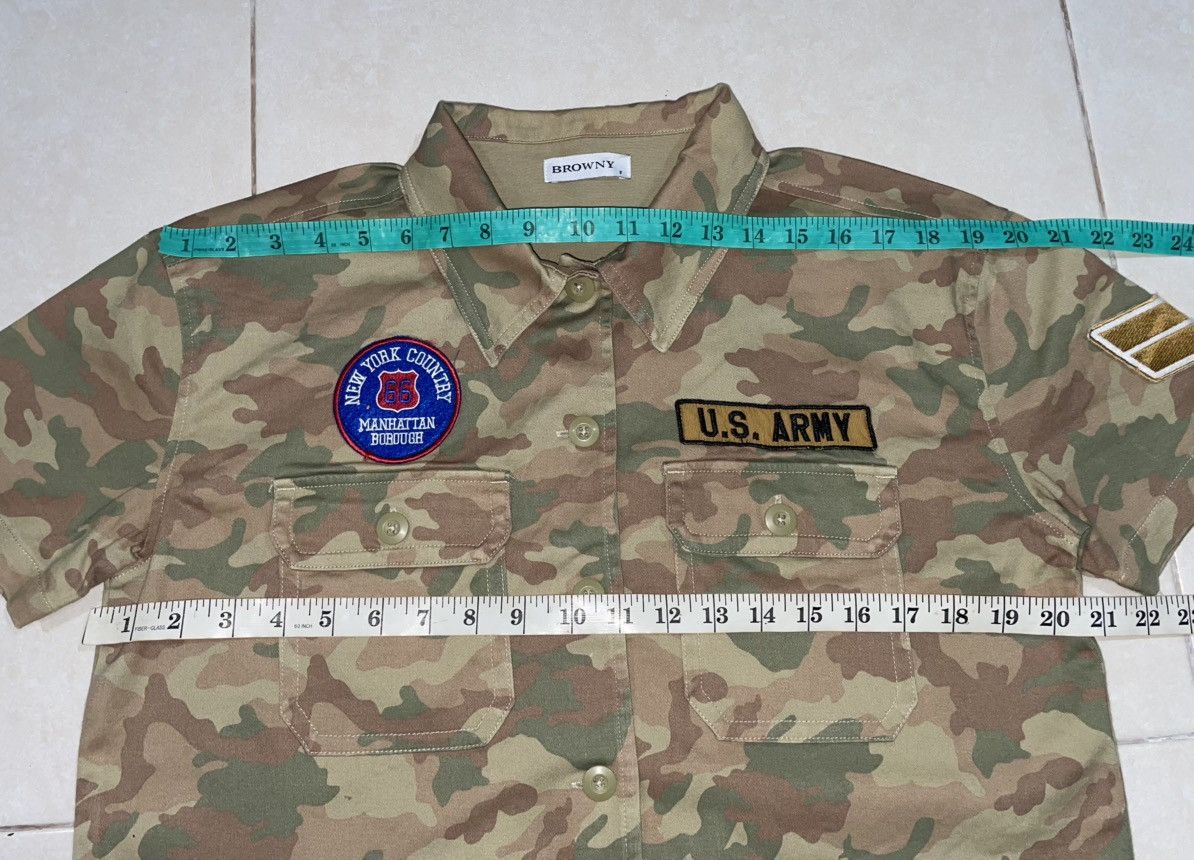Japanese Brand Japanese Brand Browny Crop Military Shirt Size US M / EU 48-50 / 2 - 5 Thumbnail