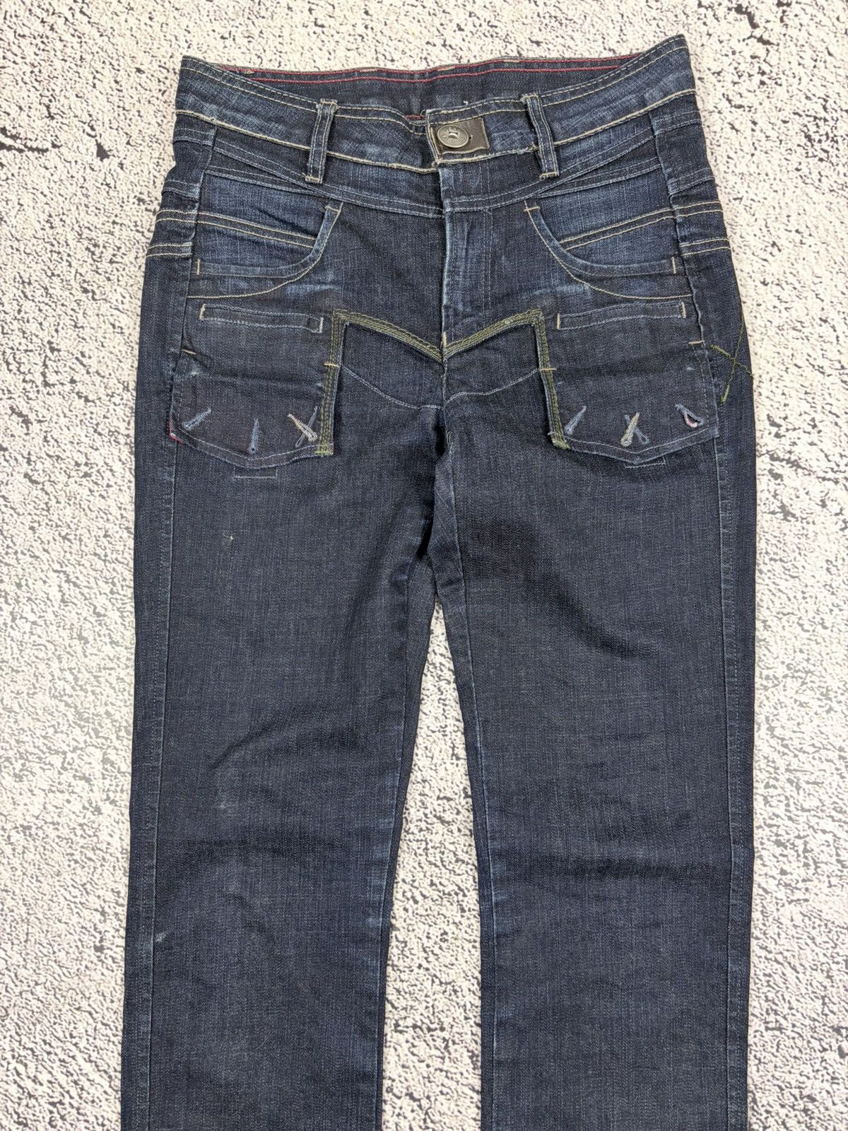 Marithe + Francois Girbaud Vintage Marithe Francois Girbaud Archival X-Pocket Jeans Size 27" / US 4 / IT 40 - 3 Thumbnail