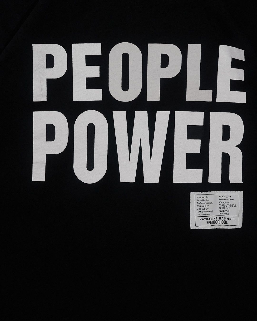 Katharine Hamnett London SS22 Neighborhood People Power Oversized Shirt Size US L / EU 52-54 / 3 - 2 Thumbnail