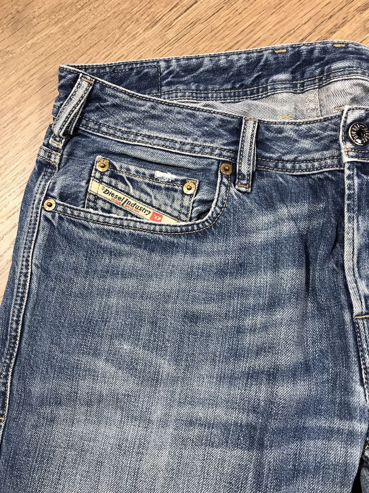 Diesel Diesel Vintage Distressed Denim Pants Jeans Size US 33 - 5 Thumbnail
