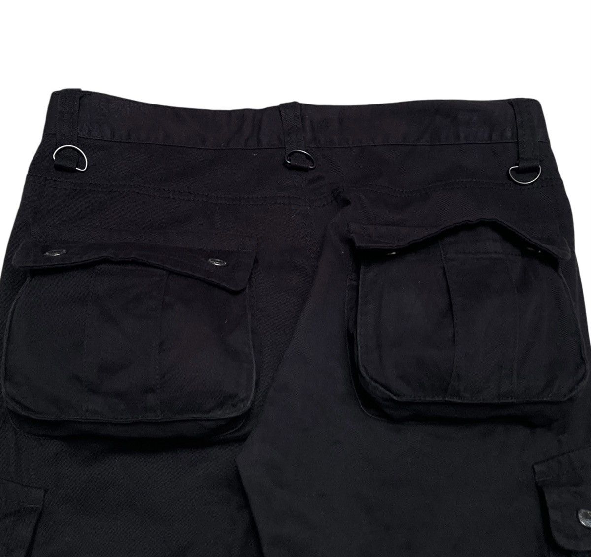 Le Grande Bleu (L.G.B.) Very Rare Design Vintage Brand LowBox Tactical Cargo 1990s Size US 29 - 4 Thumbnail