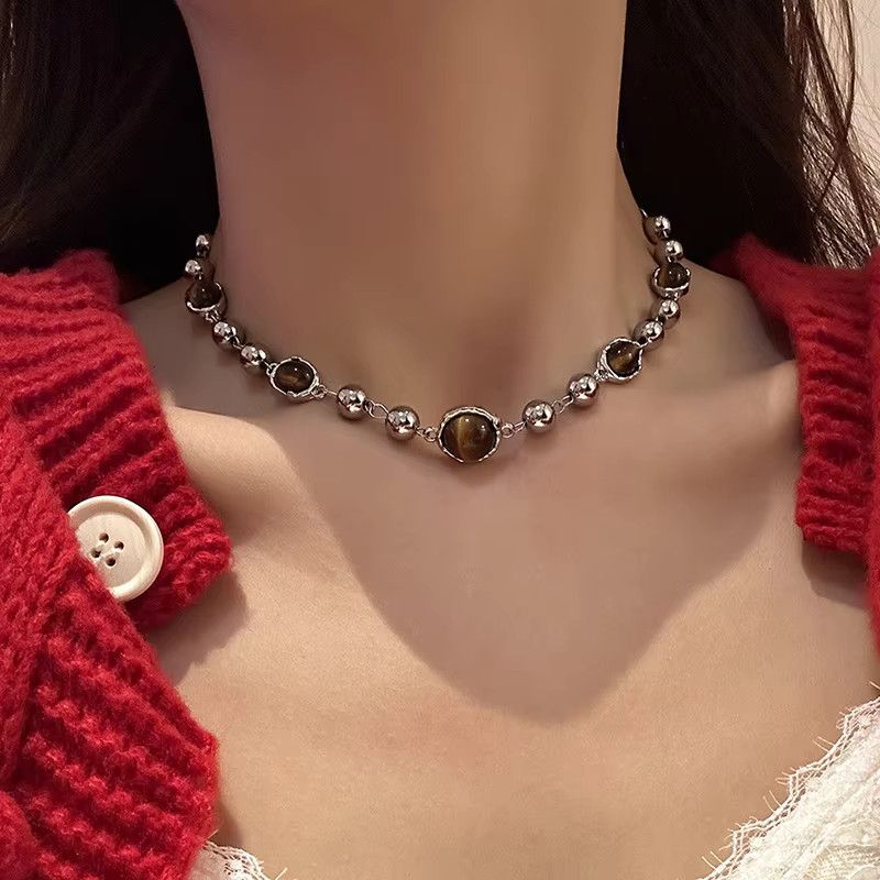 Jewelry × Vintage Round Beads Tassel Necklace Size ONE SIZE - 3 Thumbnail