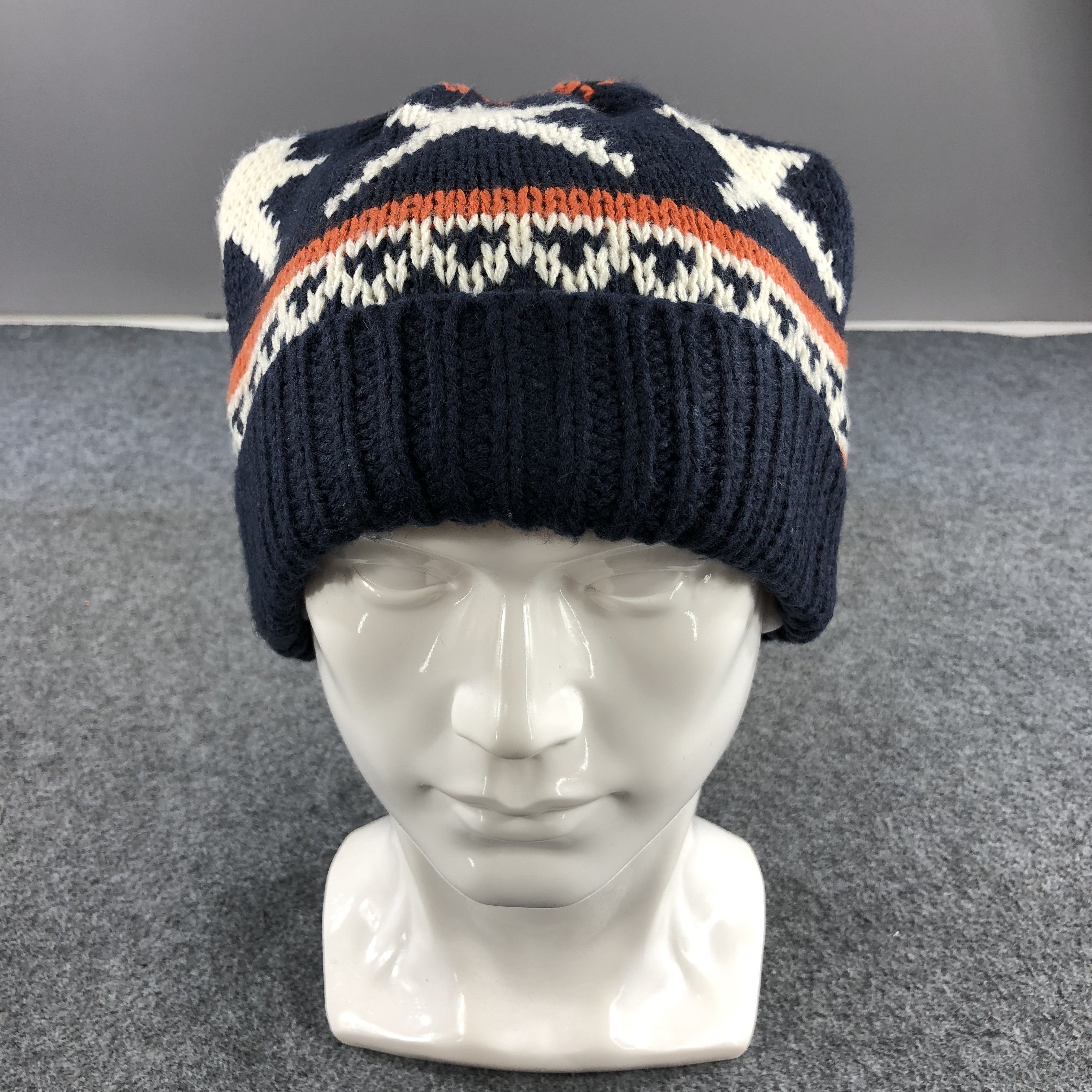 Vintage Unknown Stars Bobble Beanie Snowcap Snow Hat B300 Size ONE SIZE - 1 Thumbnail