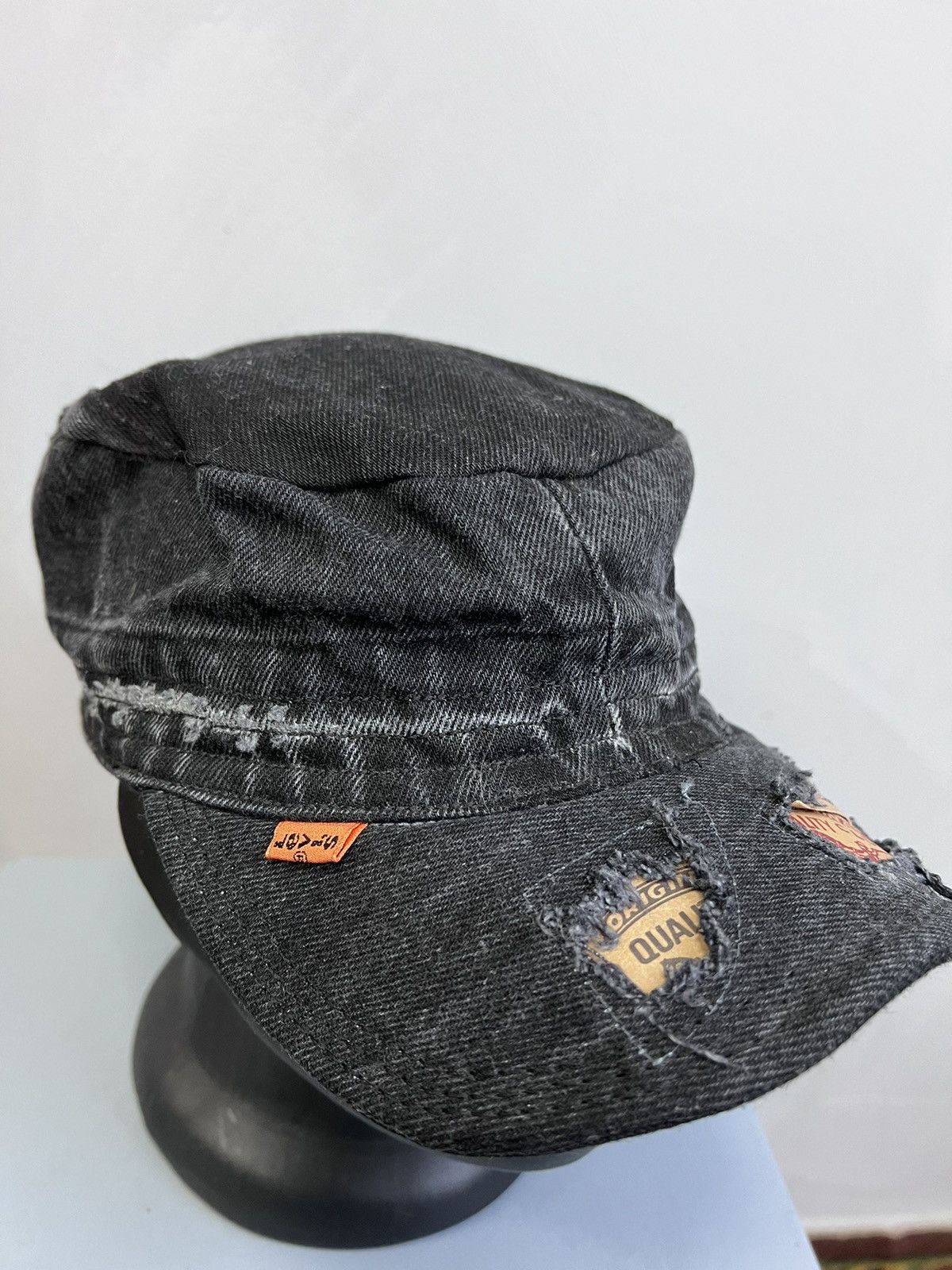 Levi's VINTAGE REWORKED PATCHWORK JUNYA WATANABE STYLE CAP HAT Size ONE SIZE - 2 Thumbnail