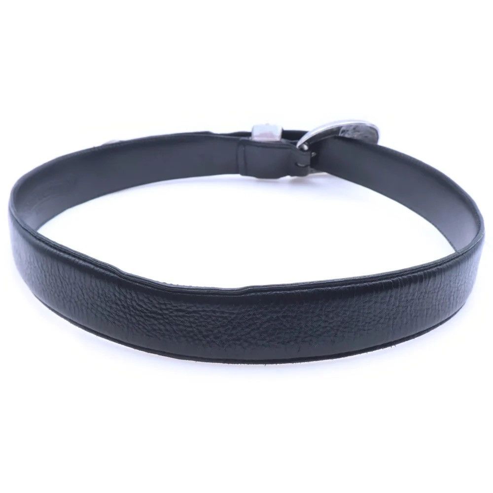 Chrome Hearts 32inch Chrome Hearts 3PC Cross Leather belt Size ONE SIZE - 3 Thumbnail