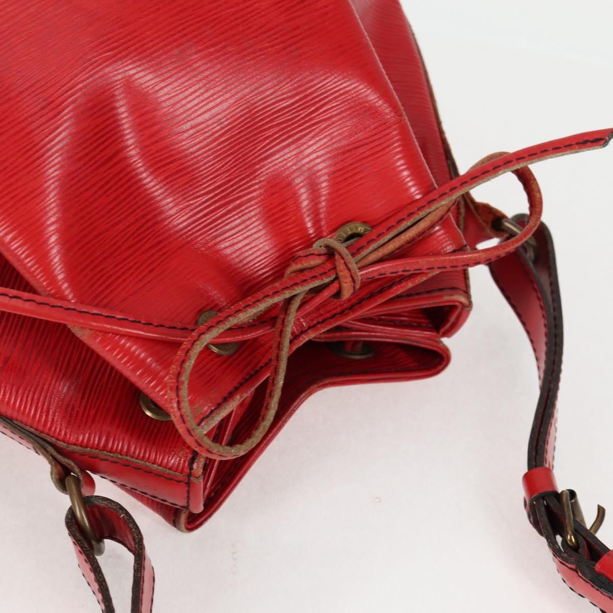Louis Vuitton LOUIS VUITTON Epi Petit Noe Shoulder Bag Red M44107 Size ONE SIZE - 6 Thumbnail