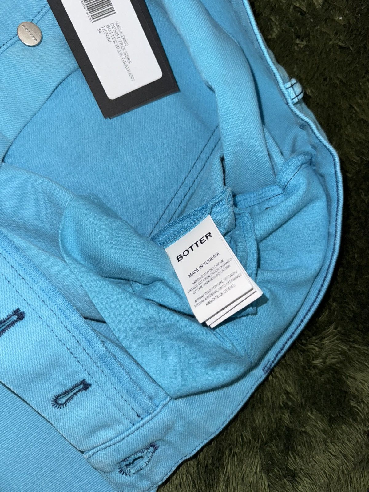 BOTTER [54] BOTTER gradation button fly denim pants blue Size US 36 / EU 52 - 4 Thumbnail
