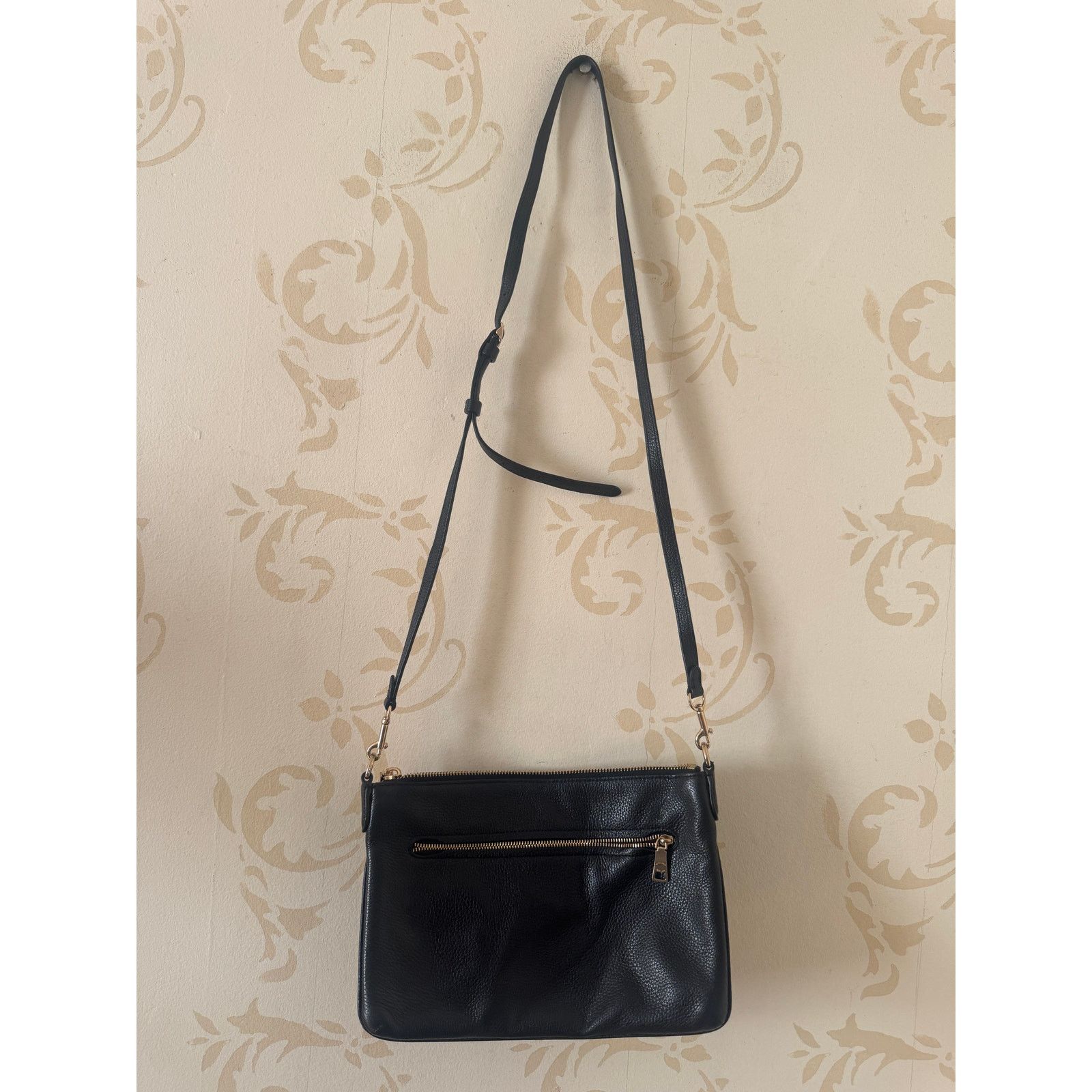 Coach Coach Black Leather Crossbody Bag Handbag Size ONE SIZE - 3 Thumbnail