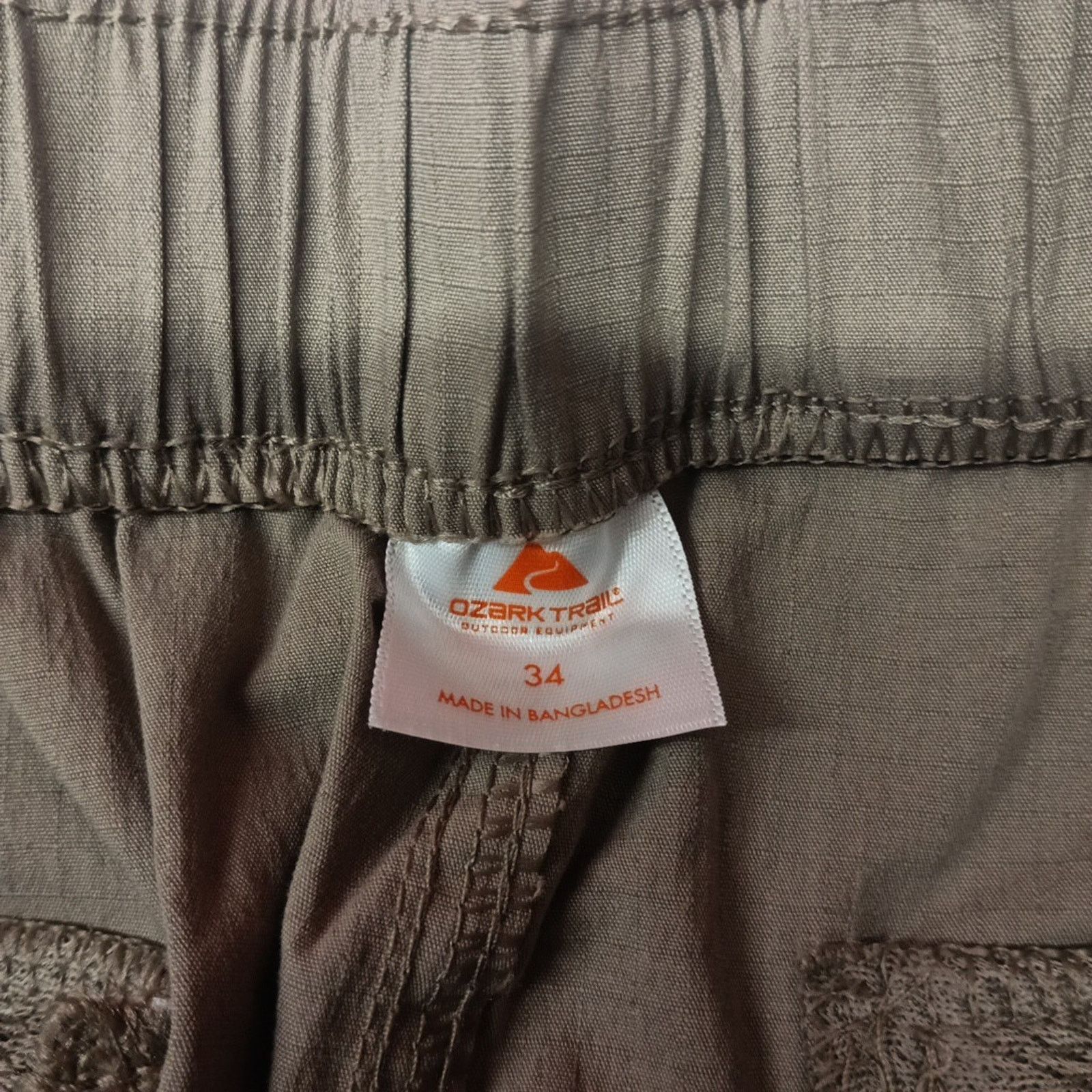 Other Ozark Trail Zip Off Convert Cargo Pants Men's Sz 34x30 Taupe Size US 34 / EU 50 - 7 Thumbnail