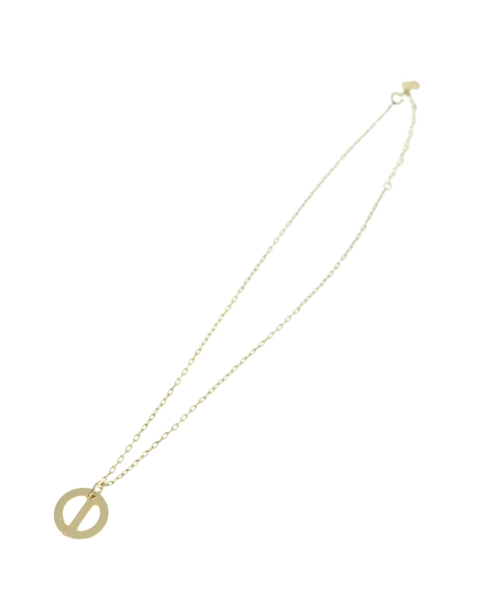 image of Christian Dior Monsieur Gold Metal Christian Dior Necklace, Women's