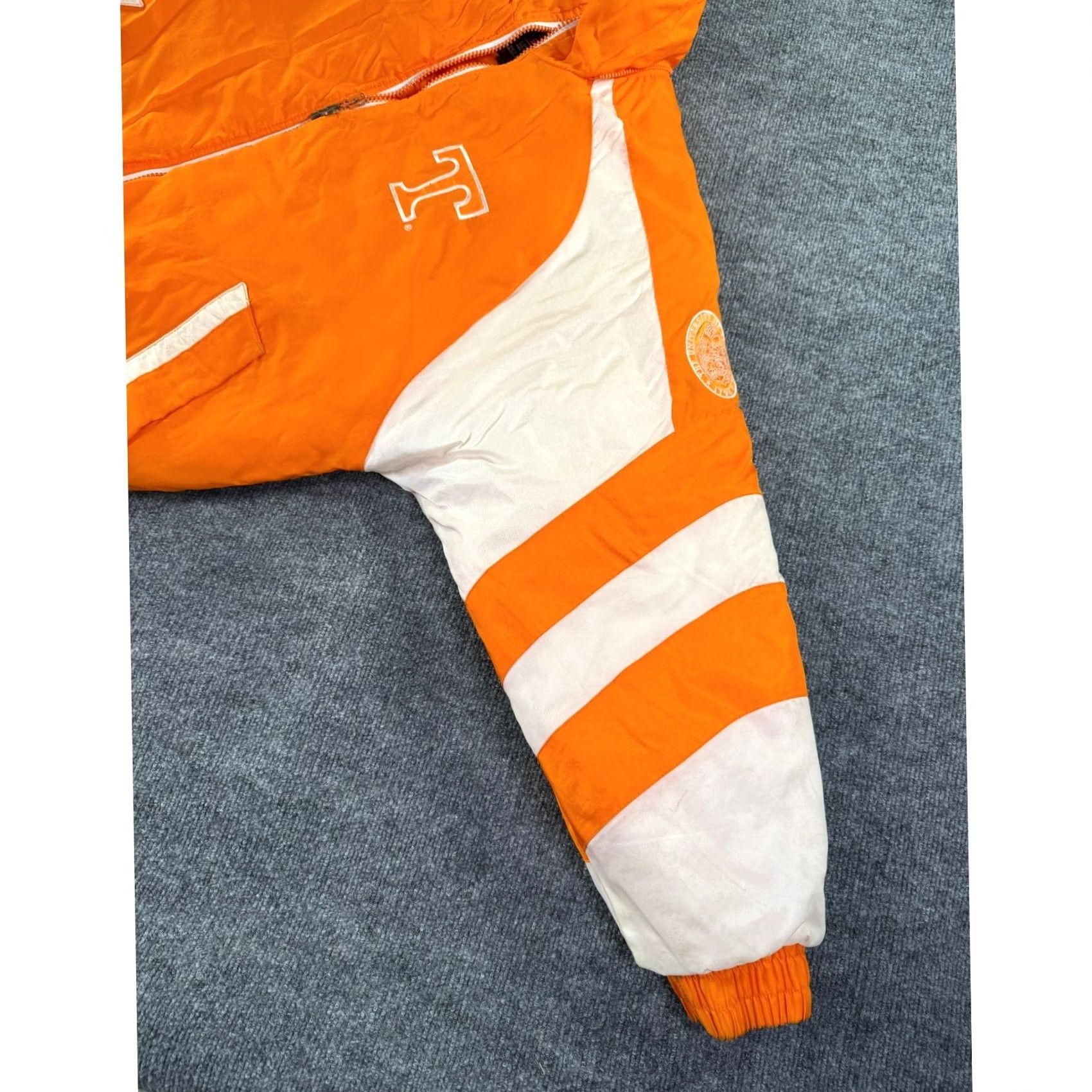 Pro Player VINTAGE Pro Player Tennessee Volunteers Windbreaker Jacket Mens XL Orange White Size US XL / EU 56 / 4 - 6 Thumbnail