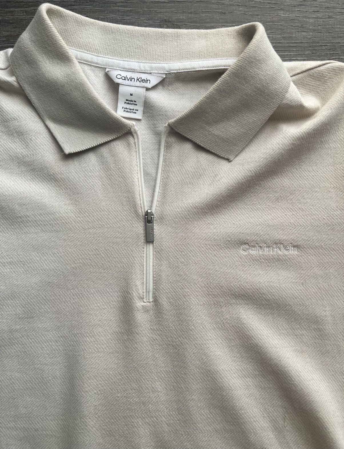 Calvin Klein Calvin Klein Tech Zip Polo Shirt Size US M / EU 48-50 / 2 - 2 Thumbnail