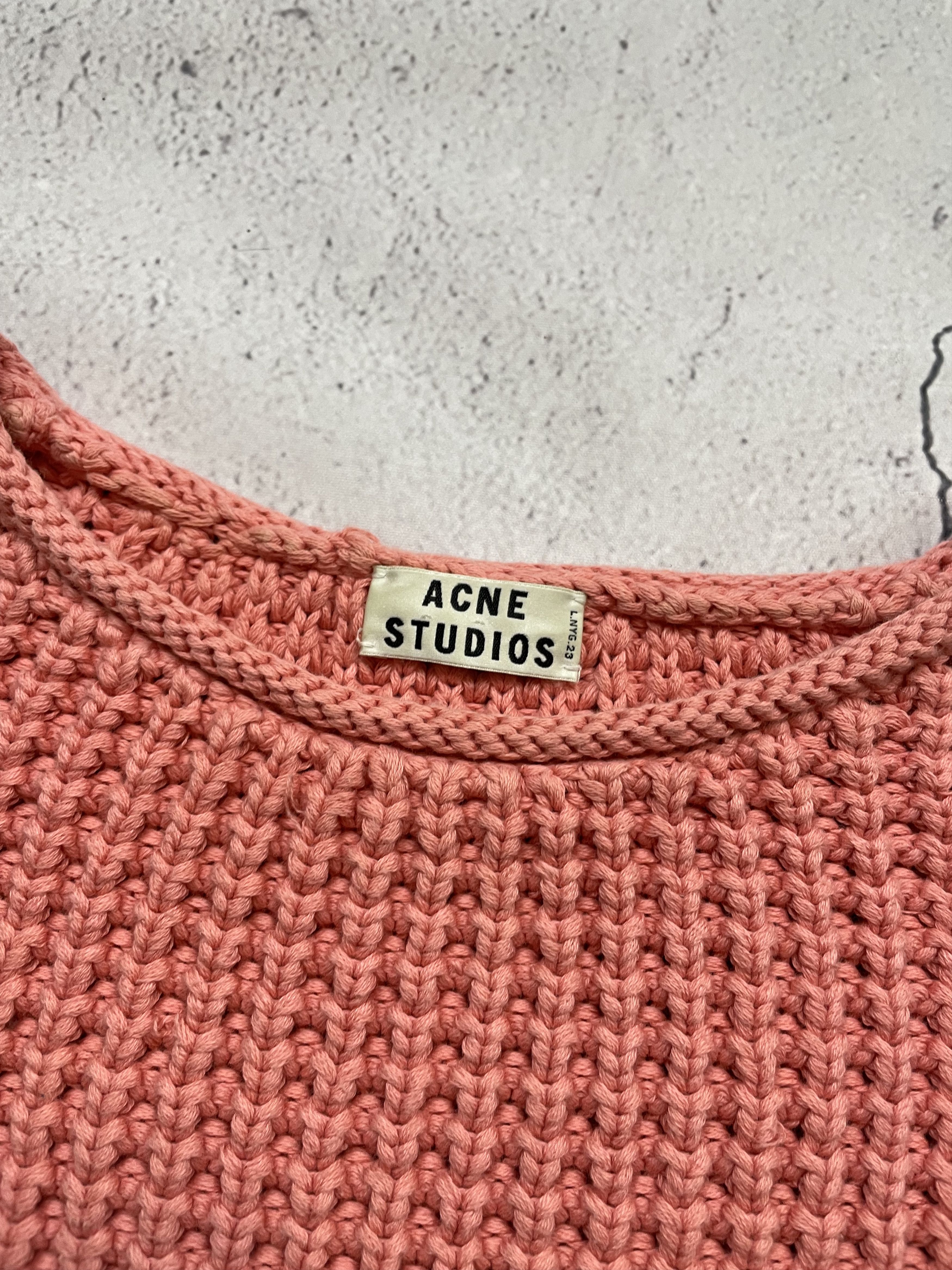 Acne Studios × Vintage acne studios Sapata Solid Pss13 knit sweater Size S / US 4 / IT 40 - 2 Thumbnail