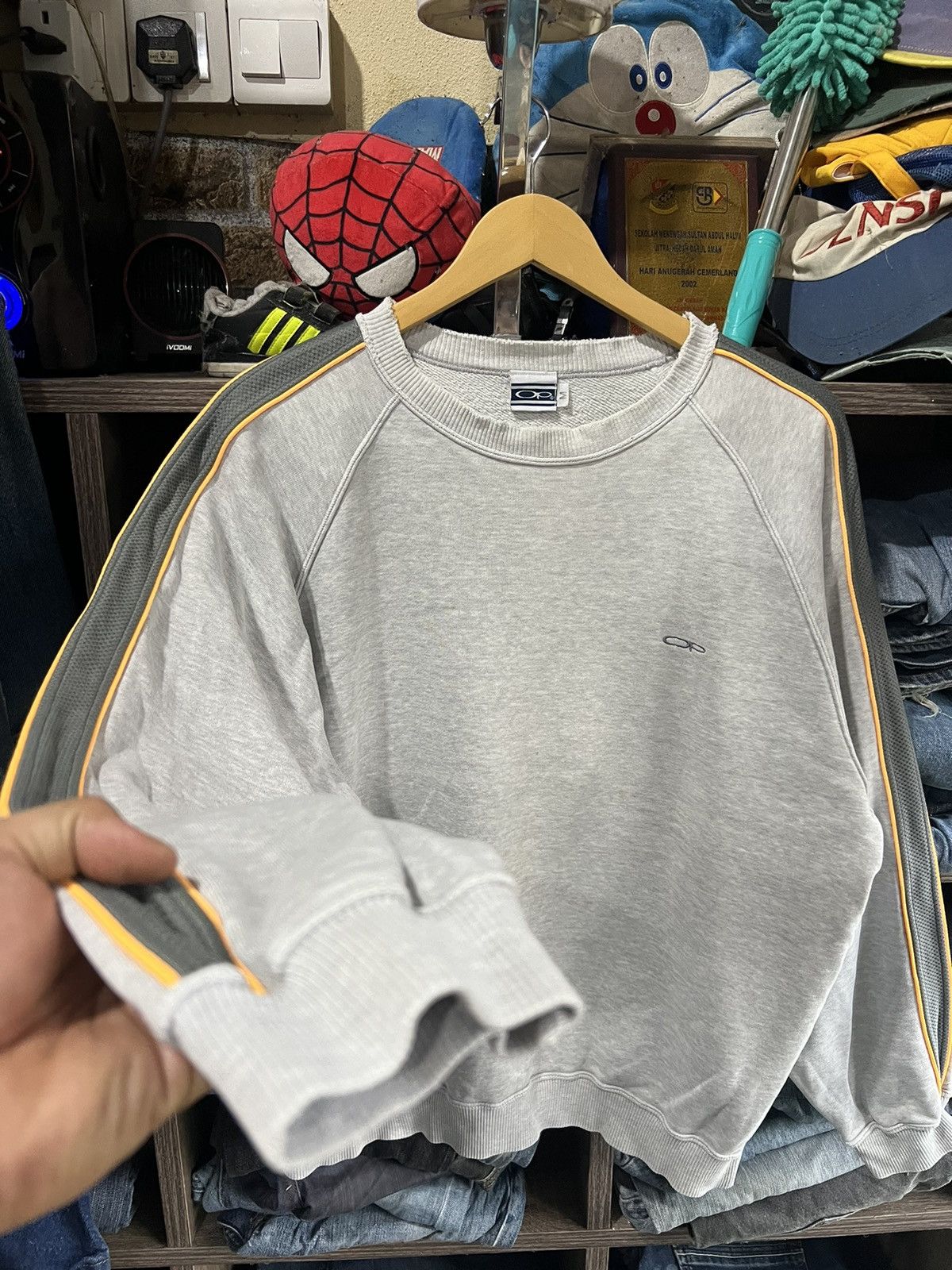 Ocean Pacific 🔥Distressed Ocean Pacific Side Stripe Sweatshirt Size US M / EU 48-50 / 2 - 10 Thumbnail