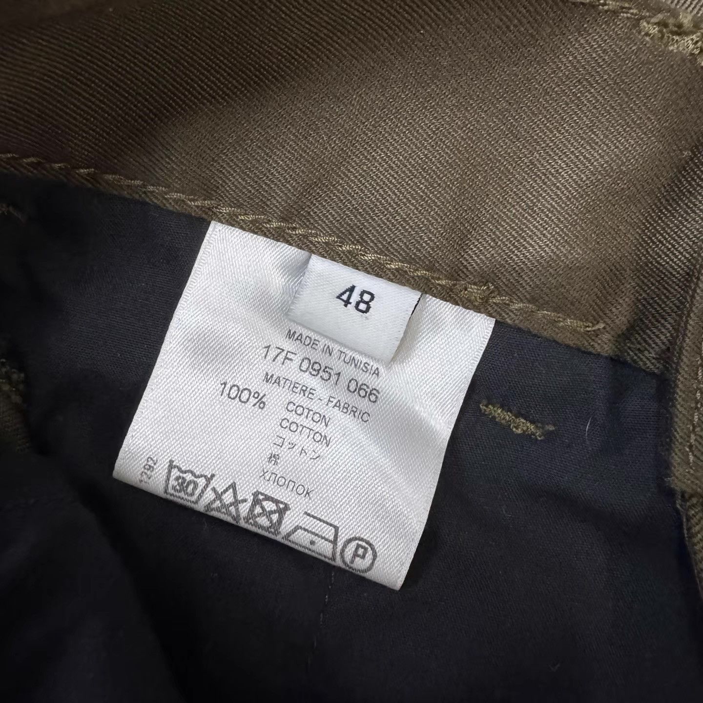 Givenchy ISECRET Black Splash Ink Flared Cargo Pants Q10 Size US 36 / EU 52 - 4 Thumbnail