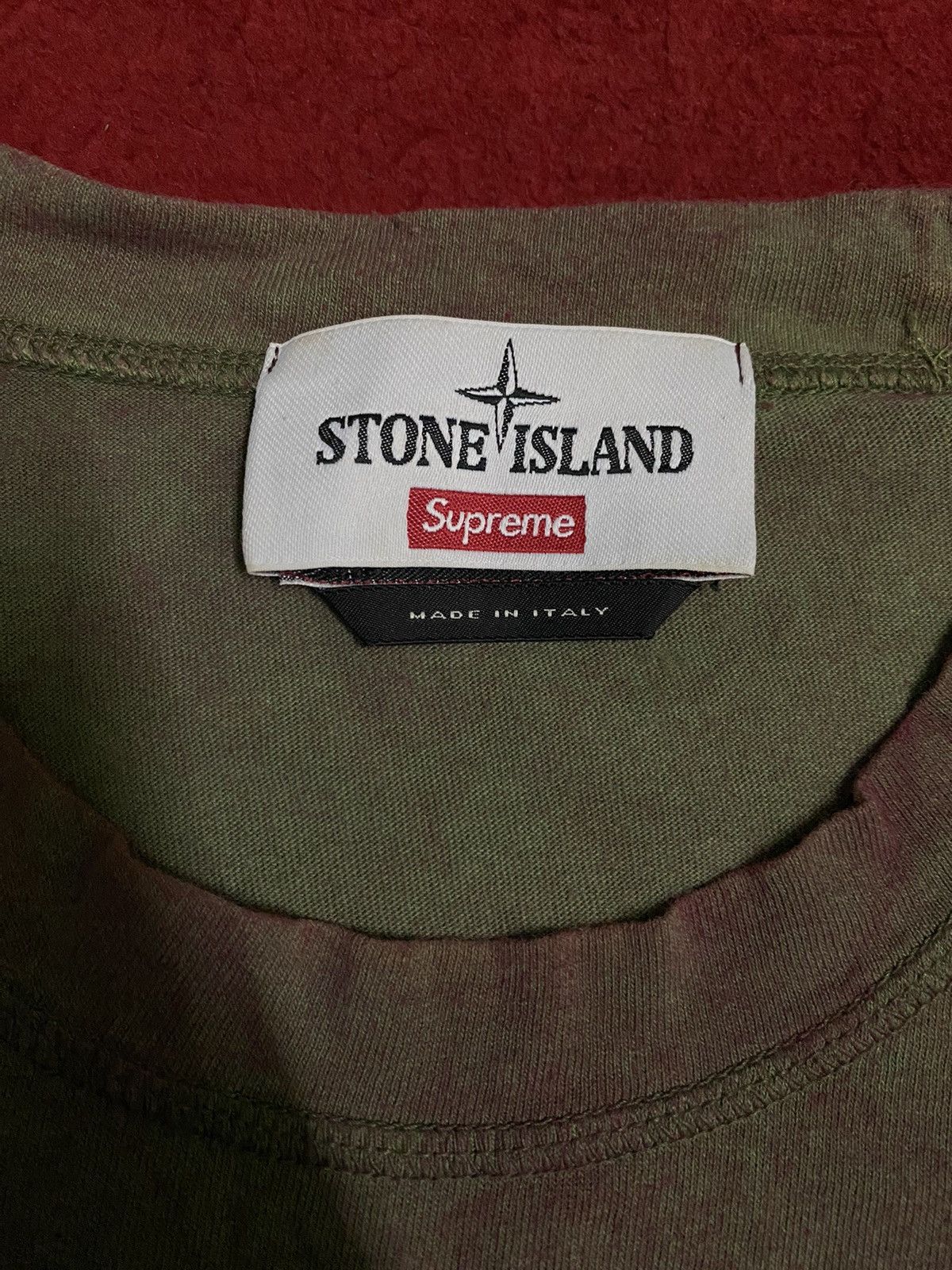 Stone Island × Supreme Stone Island x Supreme Tee Size US M / EU 48-50 / 2 - 4 Thumbnail