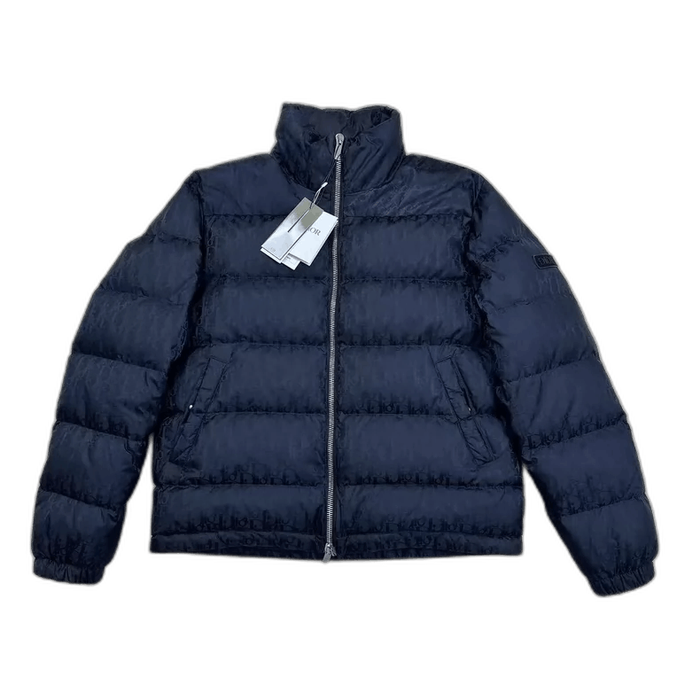 Dior DIOR Black Logo Puffer Jacket Size 50-2506 Size US L / EU 52-54 / 3 - 1 Thumbnail