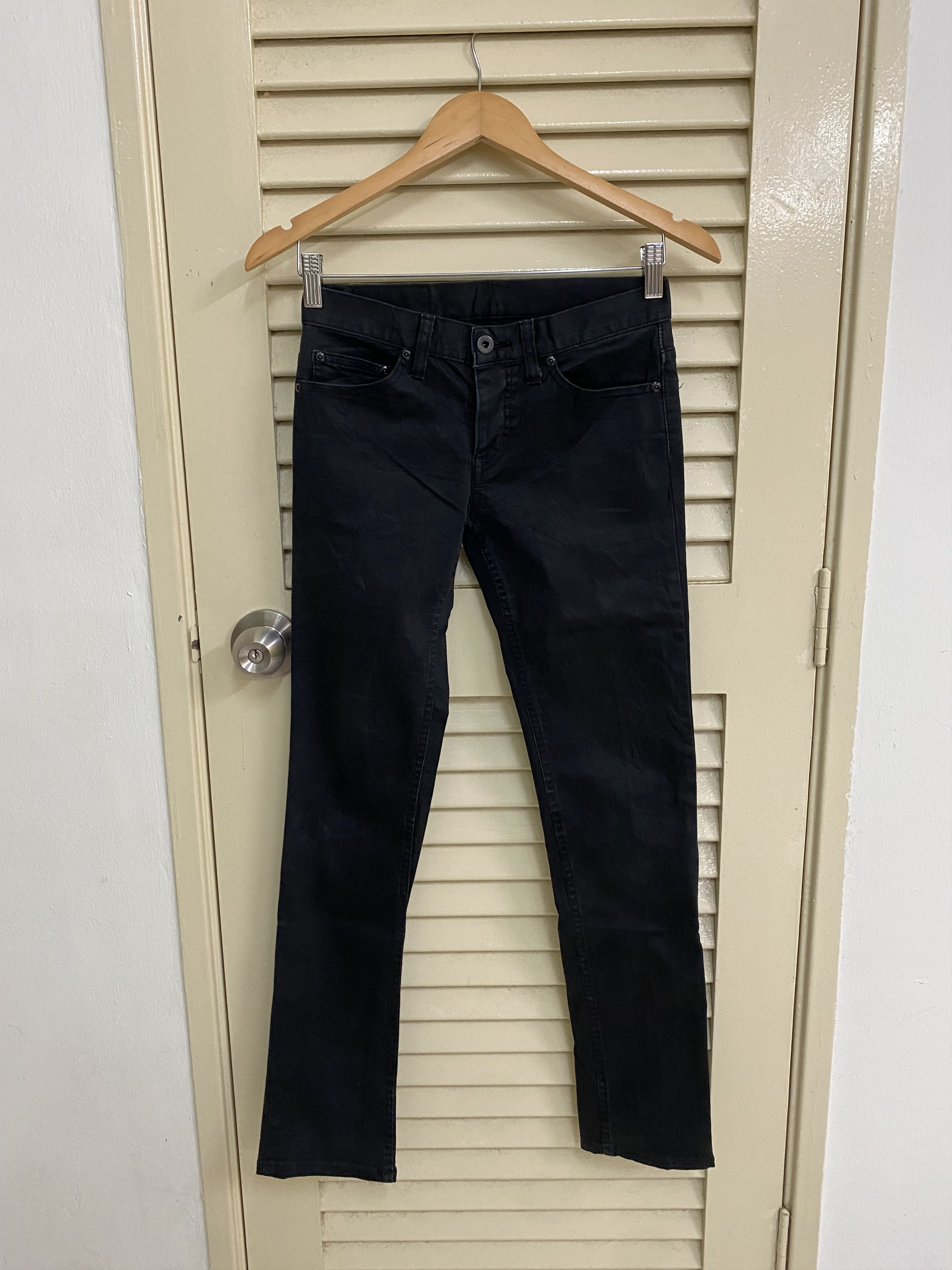 Hysteric Glamour Slim Black Jeans