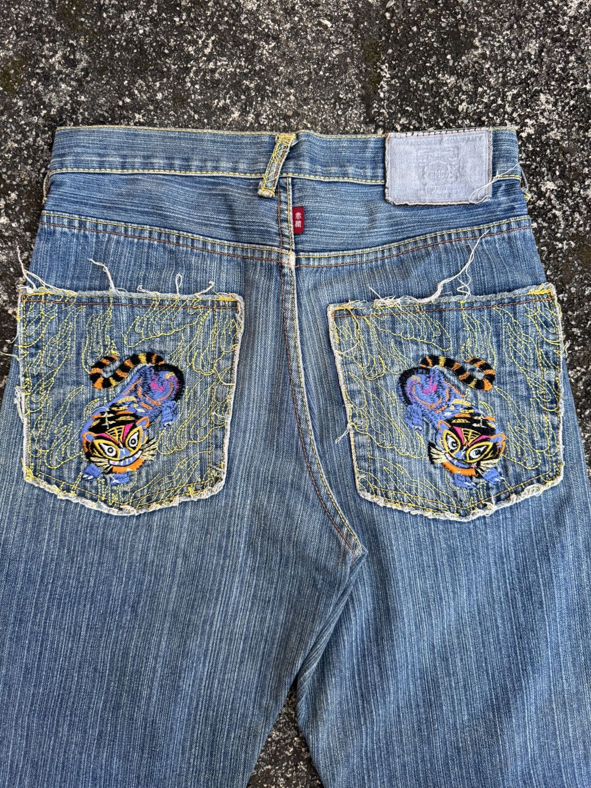 RMC Jeans × Vintage RMC red monkey company martin ksohoh jeans denim Size US 31 - 2 Thumbnail