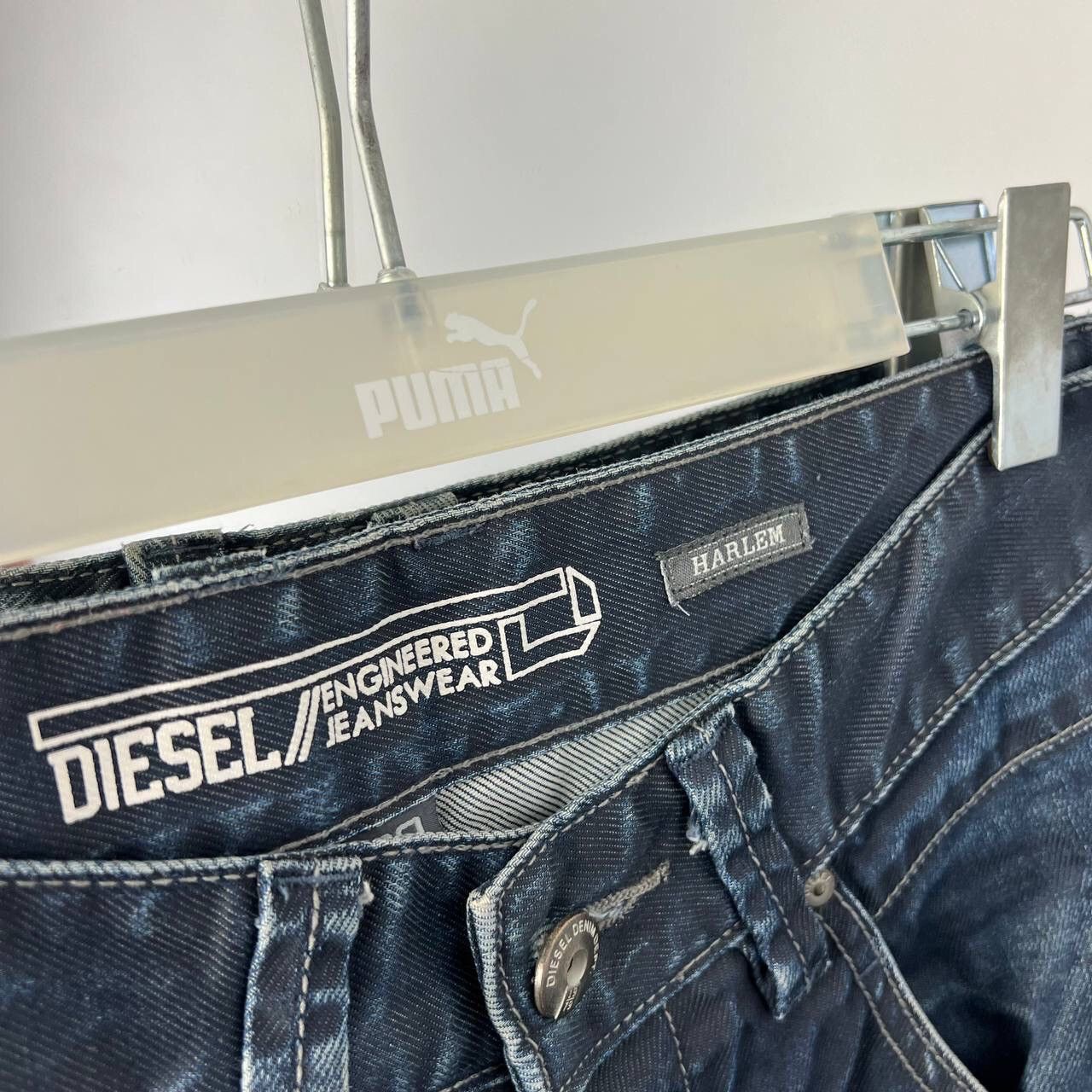 Diesel Y2K Vintage Diesel Denim Pants Italy Designer Distressed Size US 30 / EU 46 - 10 Thumbnail
