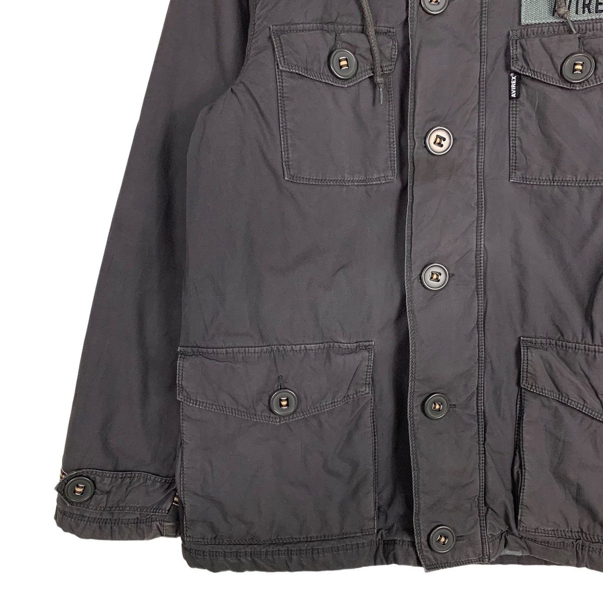 Avirex AVIREX Four Pocket Army Style Hooded Parka Jacket #0035-C3 Size US XL / EU 56 / 4 - 4 Thumbnail