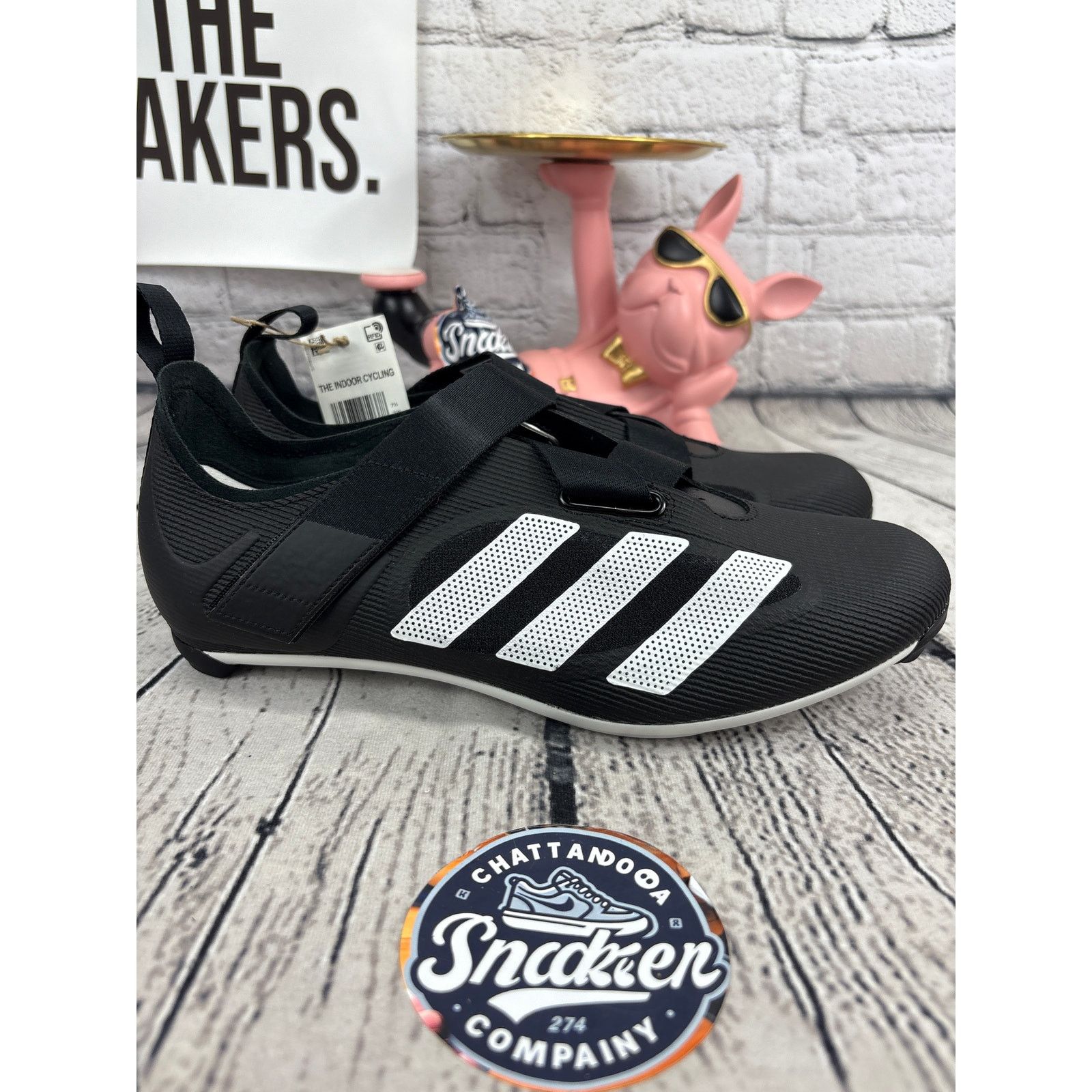 Adidas Adidas Indoor Cycling Shoes Men 8 Black Cycle Spin Class NEW Size US 8 / EU 41 - 5 Thumbnail