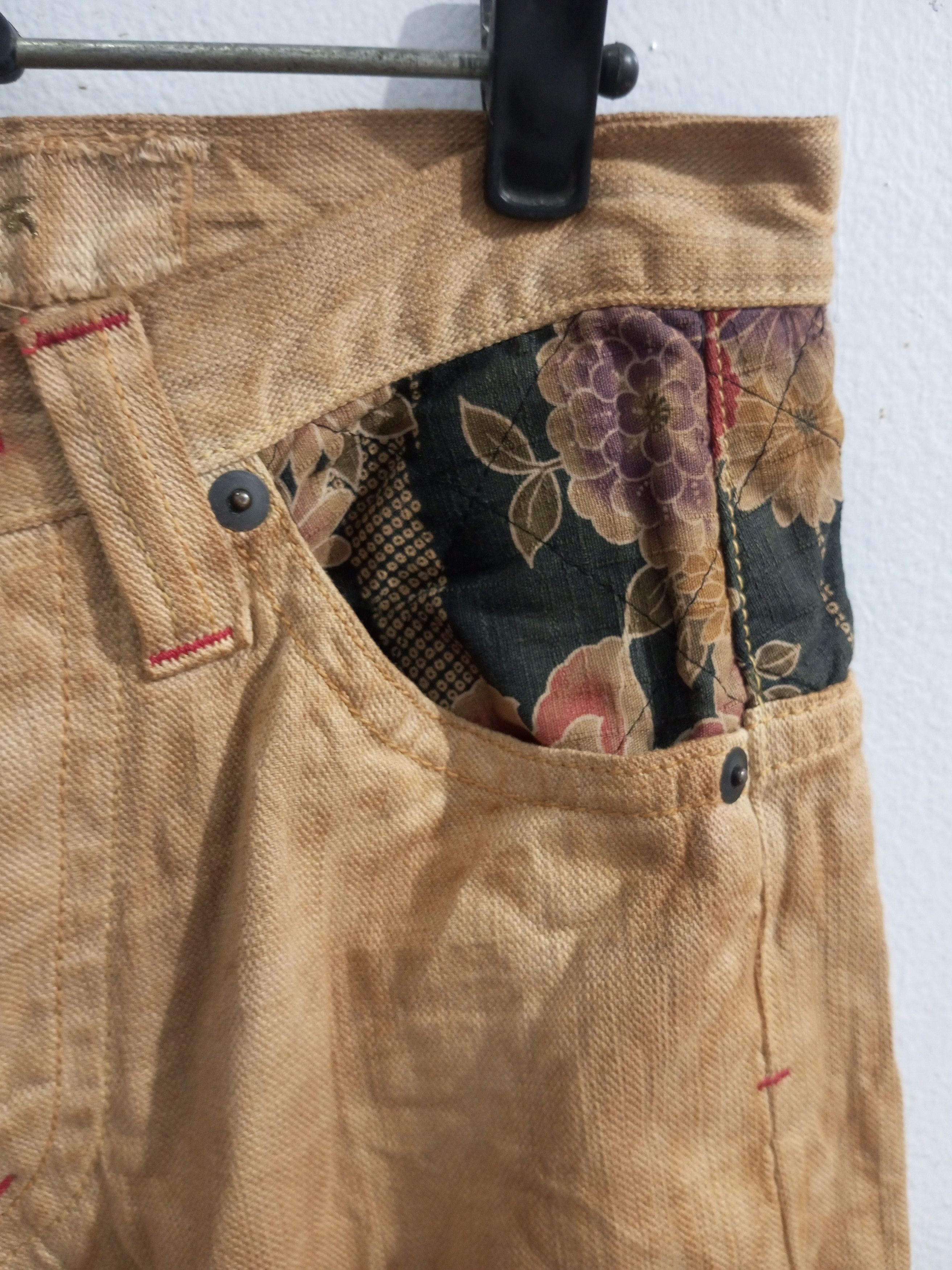 Mizra Jeans Kyoto Vintage Mizra jeans kyoto distressed flared denim jeans Size US 30 / EU 46 - 4 Thumbnail
