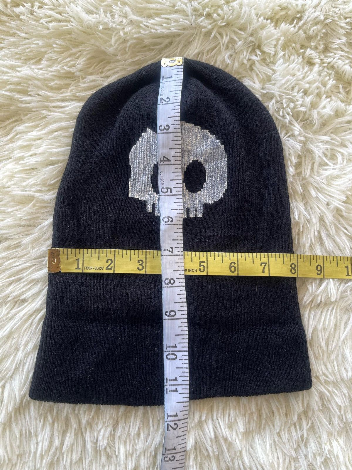 Anime × Japanese Brand Hakue Battle With Kiyoshi Skull Beanie Hat Size ONE SIZE - 9 Thumbnail